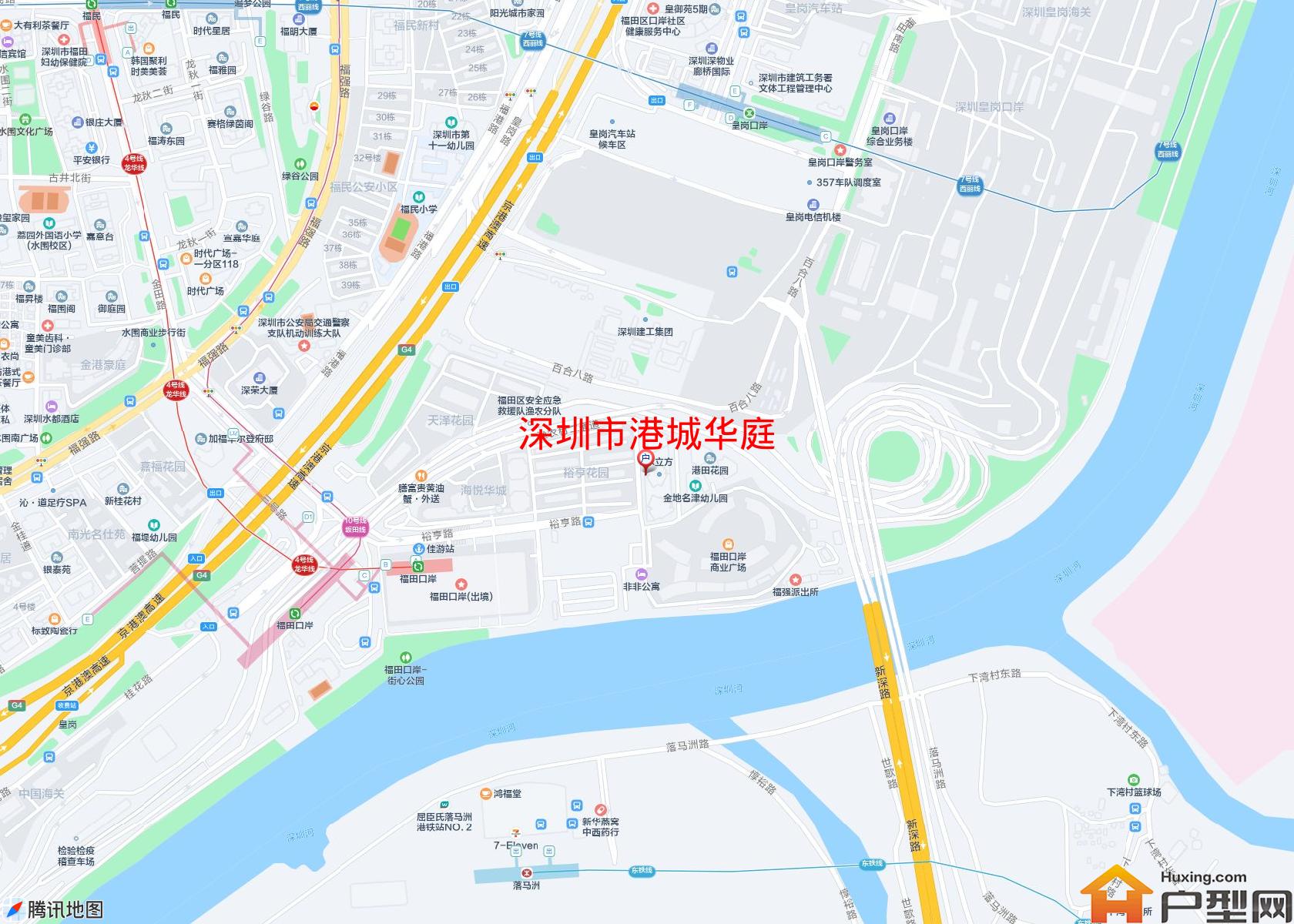 港城华庭小区 - 户型网