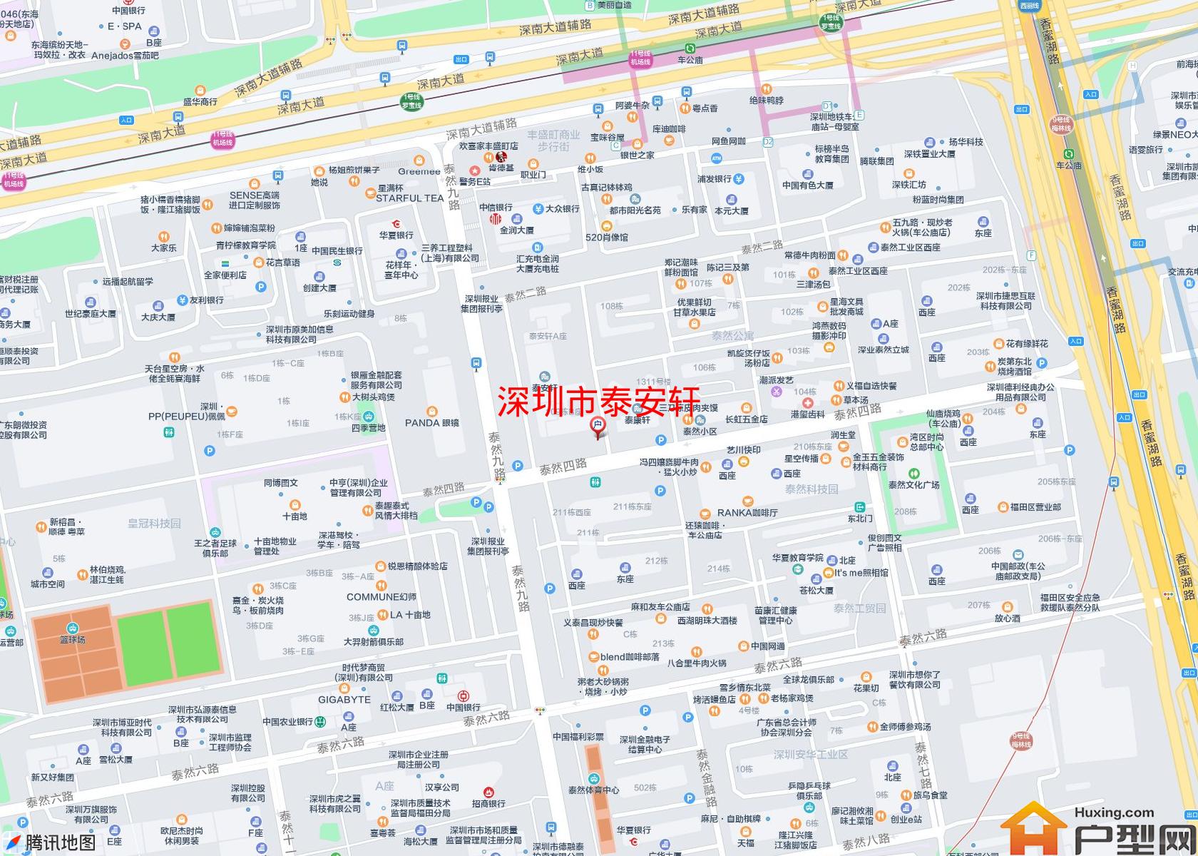 泰安轩小区 - 户型网 泰安轩小区 - 户型网