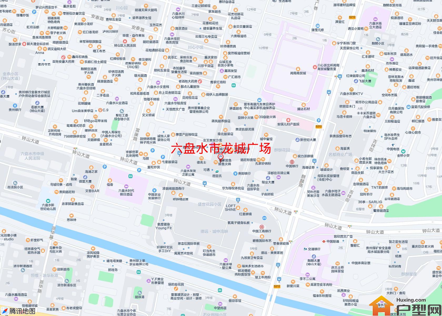 龙城广场小区 - 户型网