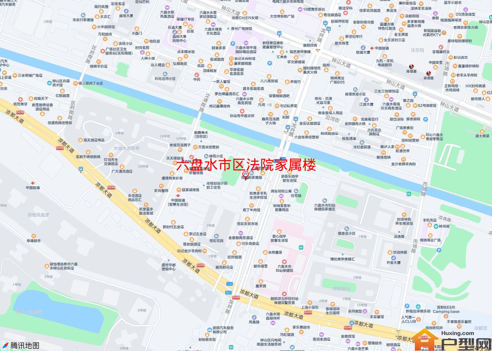 区法院家属楼小区 - 户型网