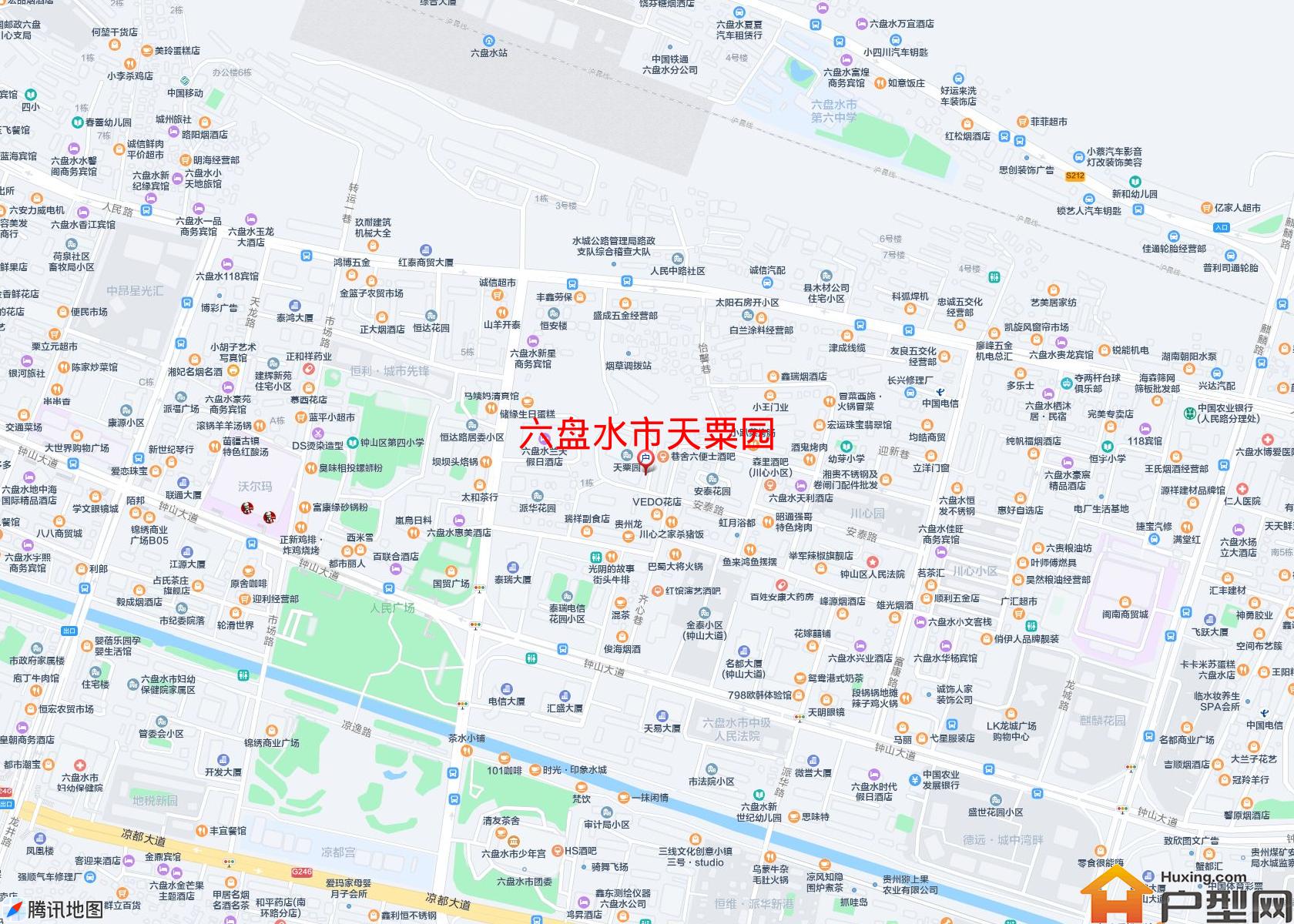 天粟园小区 - 户型网