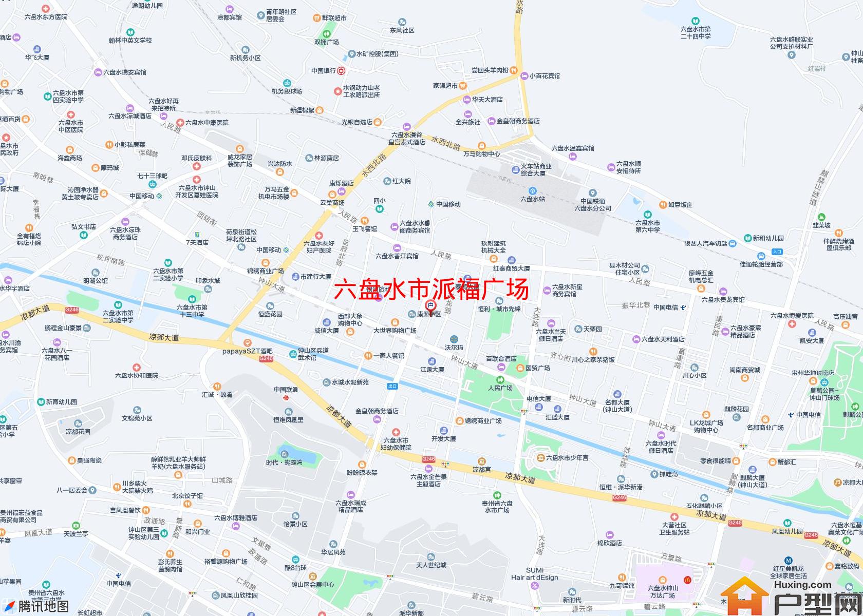 派福广场小区 - 户型网