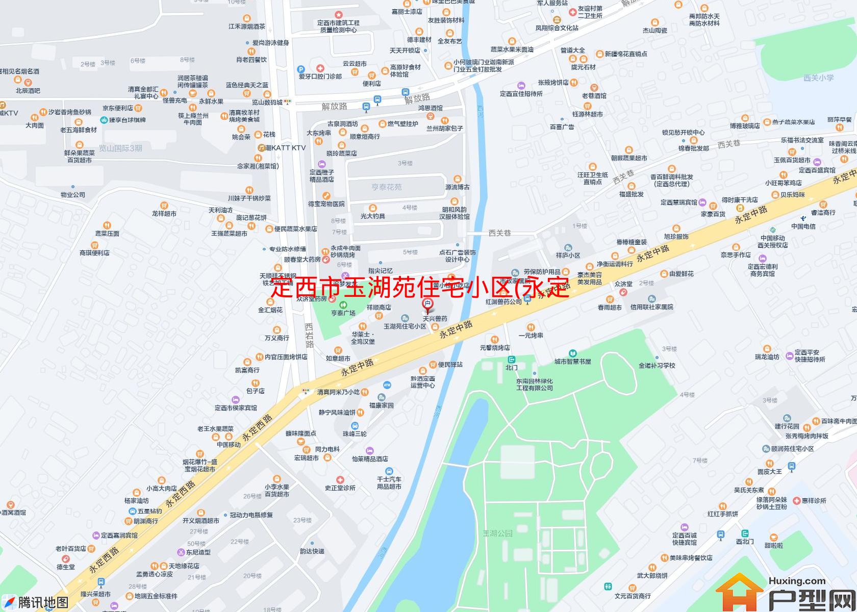 玉湖苑住宅小区(永定东路)小区 - 户型网