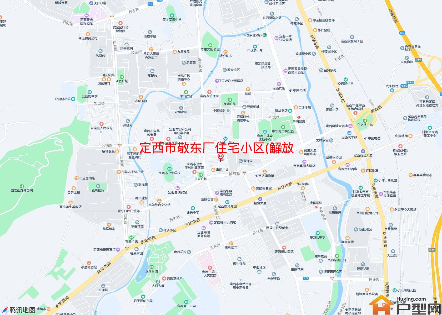 敬东厂住宅小区(解放路21号 )小区 - 户型网
