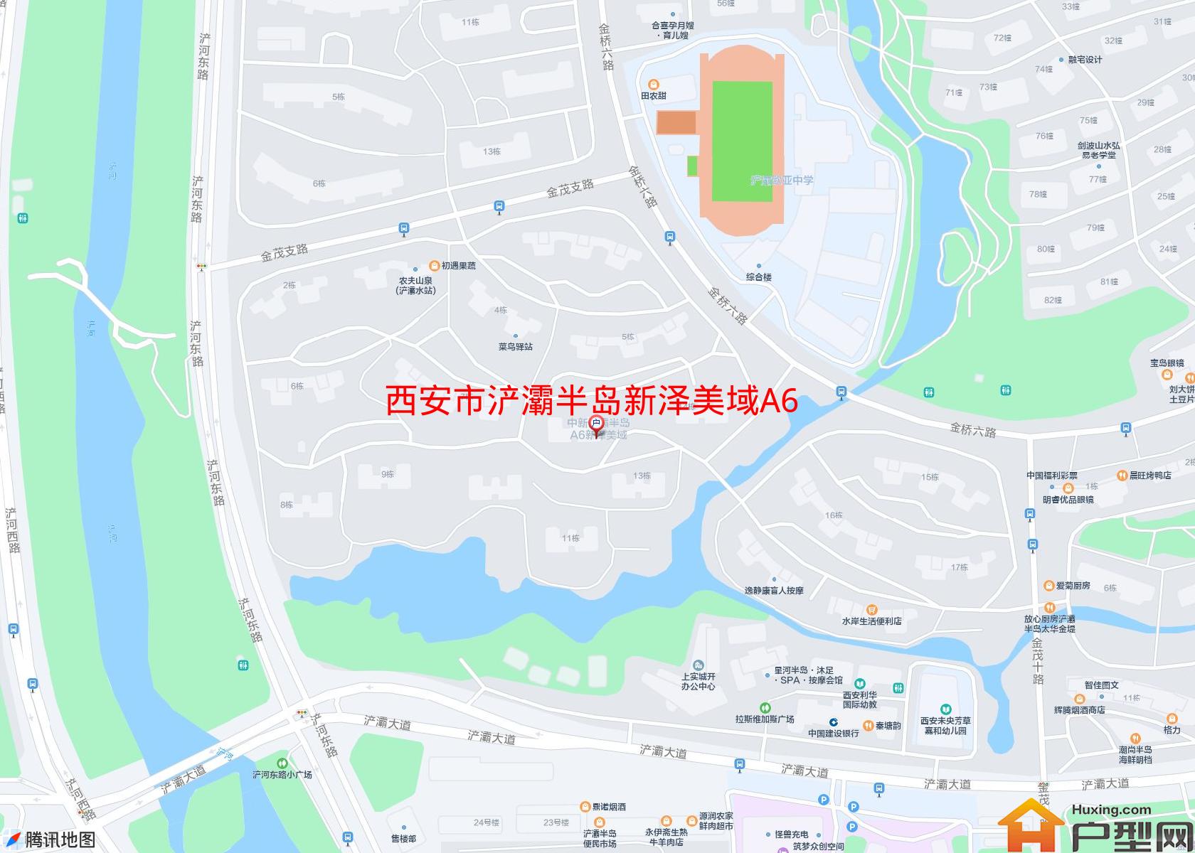 浐灞半岛新泽美域A6区小区 - 户型网