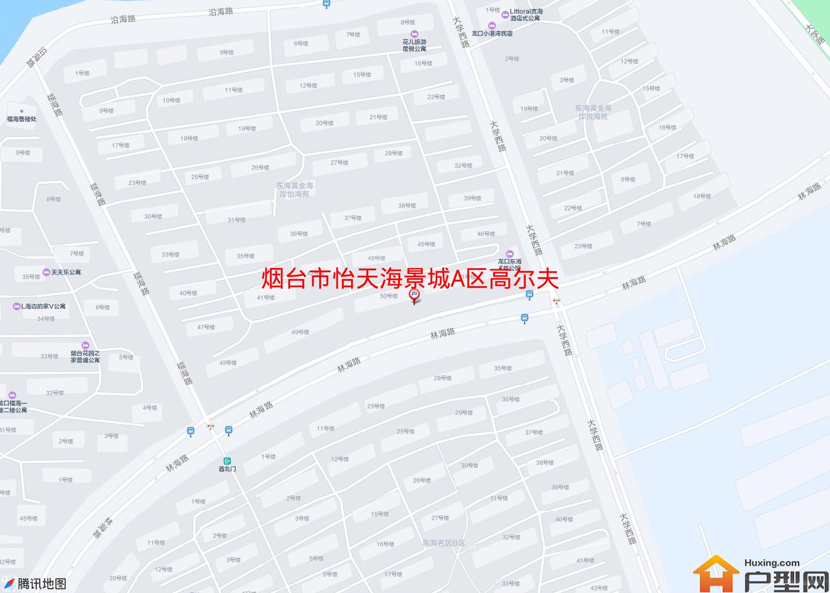 怡天海景城A区高尔夫观邸小区 - 户型网