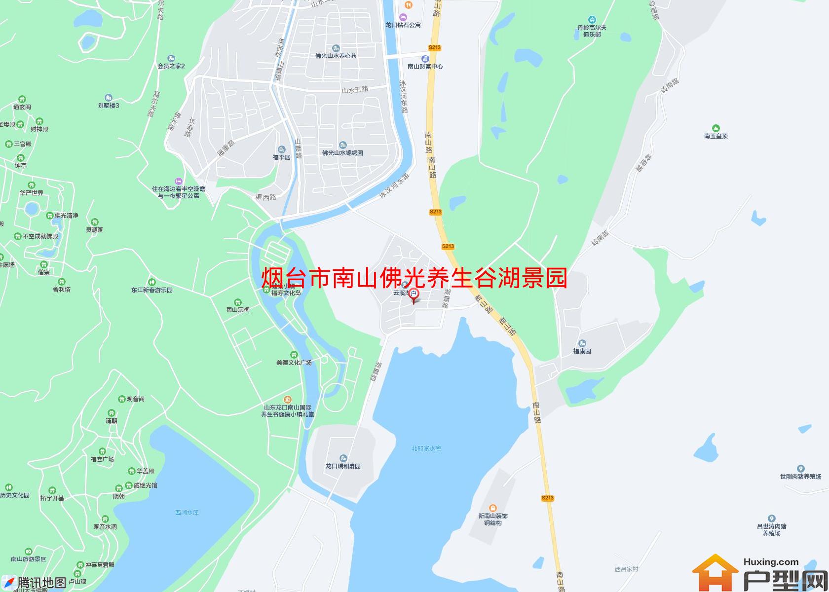 南山佛光养生谷湖景园小区 - 户型网