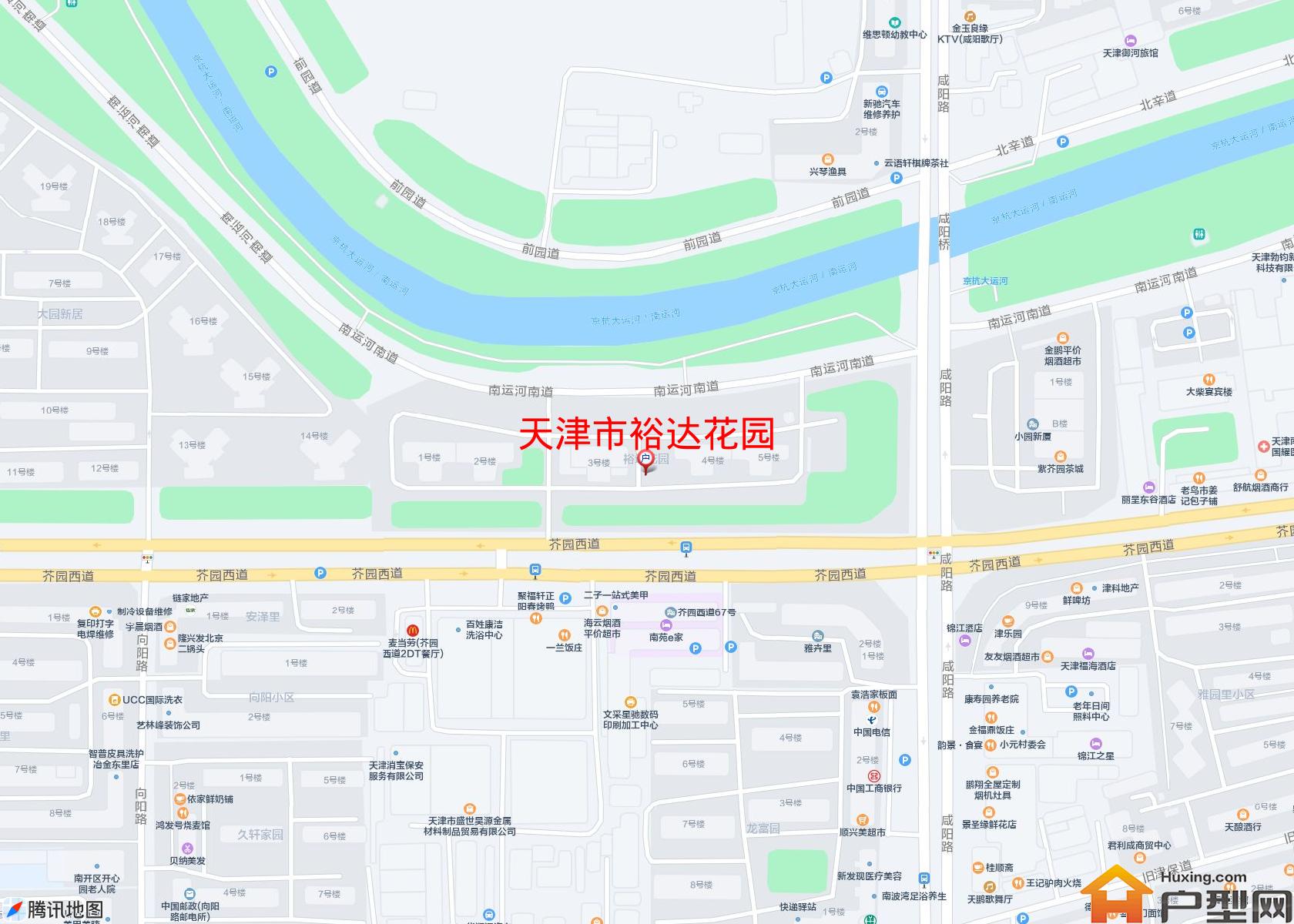 裕达花园小区 - 户型网