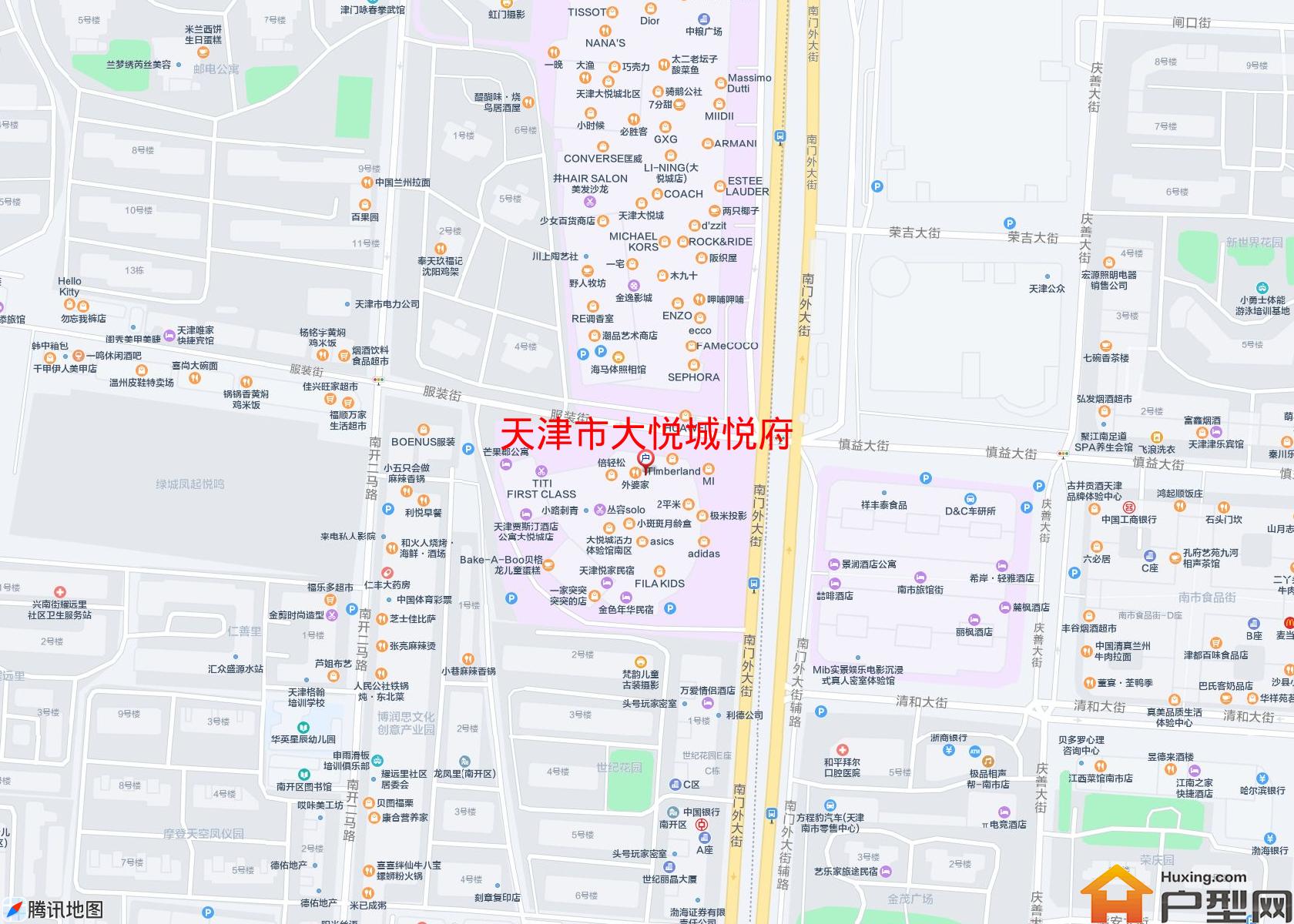 大悦城悦府小区 - 户型网