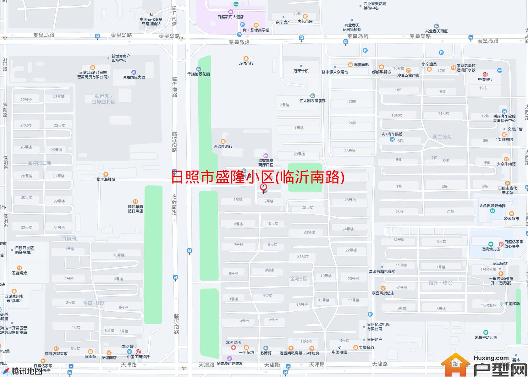 盛隆小区(临沂南路)小区 - 户型网