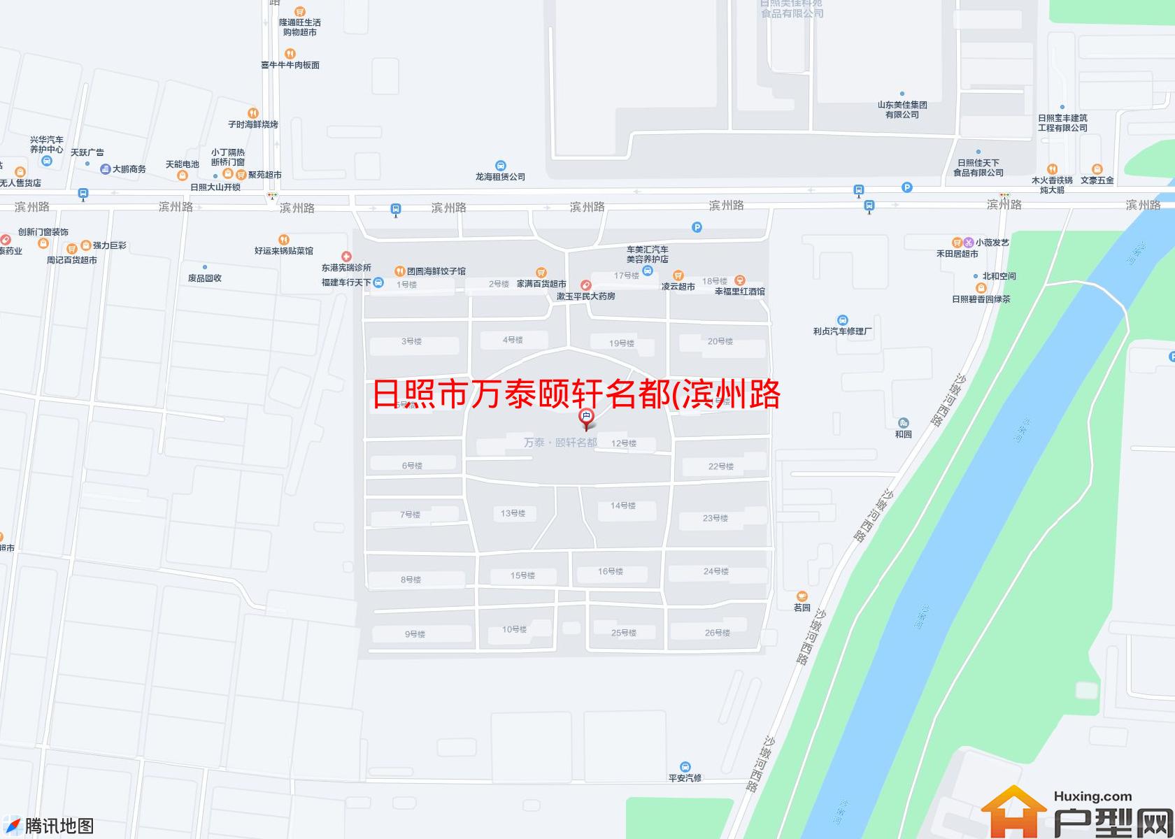 万泰颐轩名都(滨州路36号)小区 - 户型网