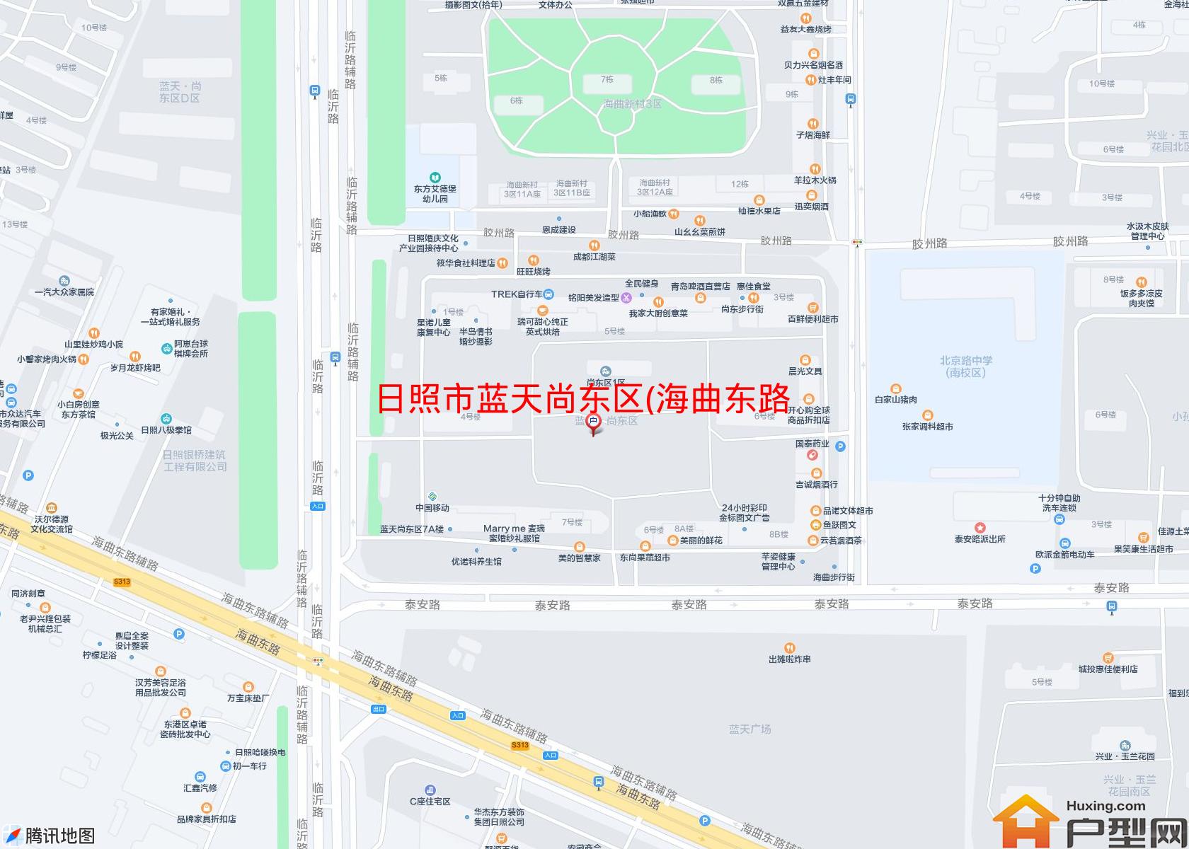 蓝天尚东区(海曲东路)小区 - 户型网