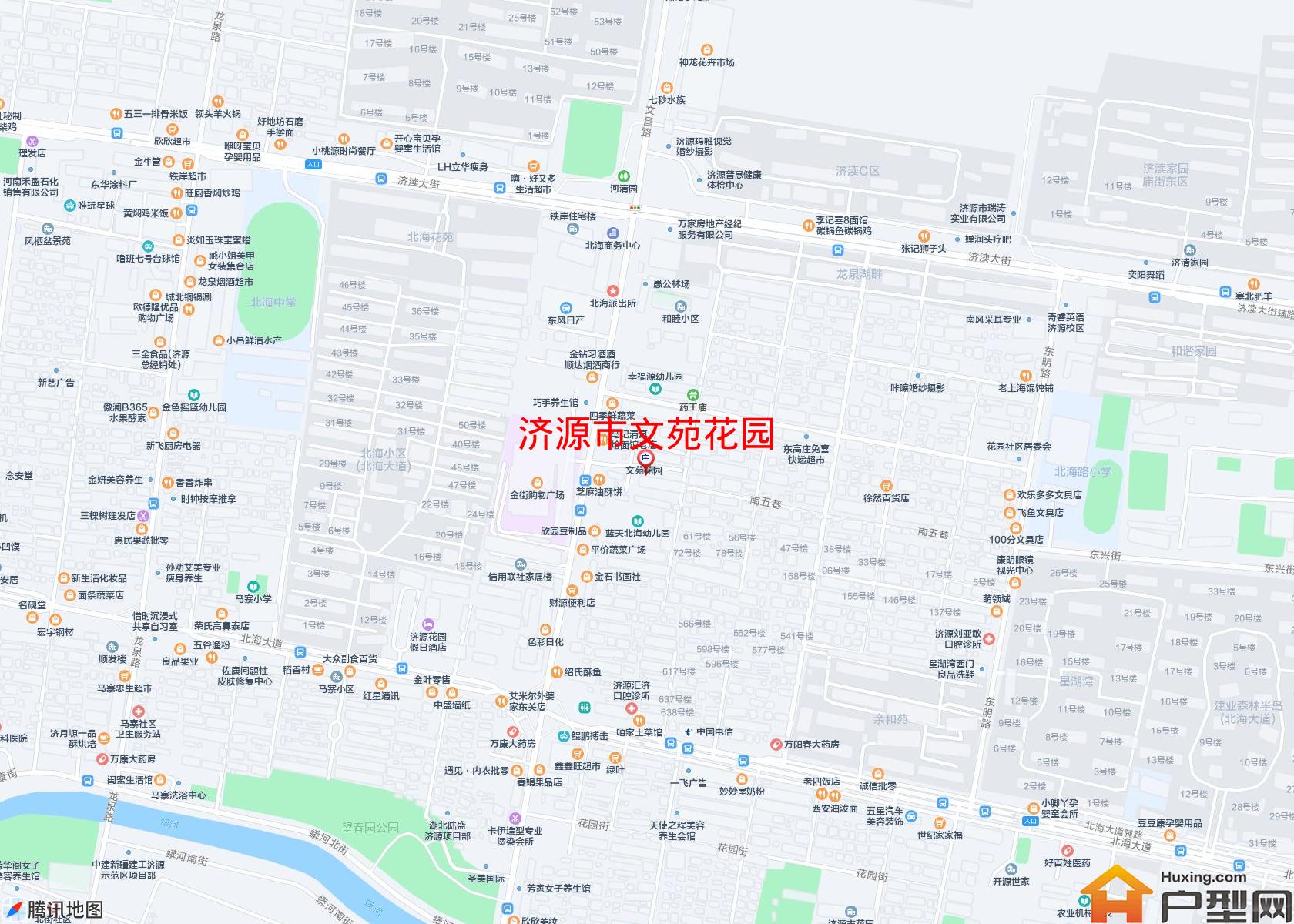 文苑花园小区 - 户型网