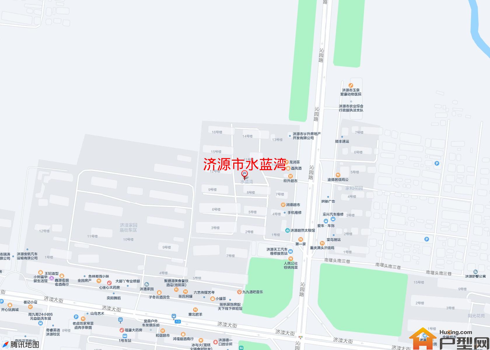 水蓝湾小区 - 户型网