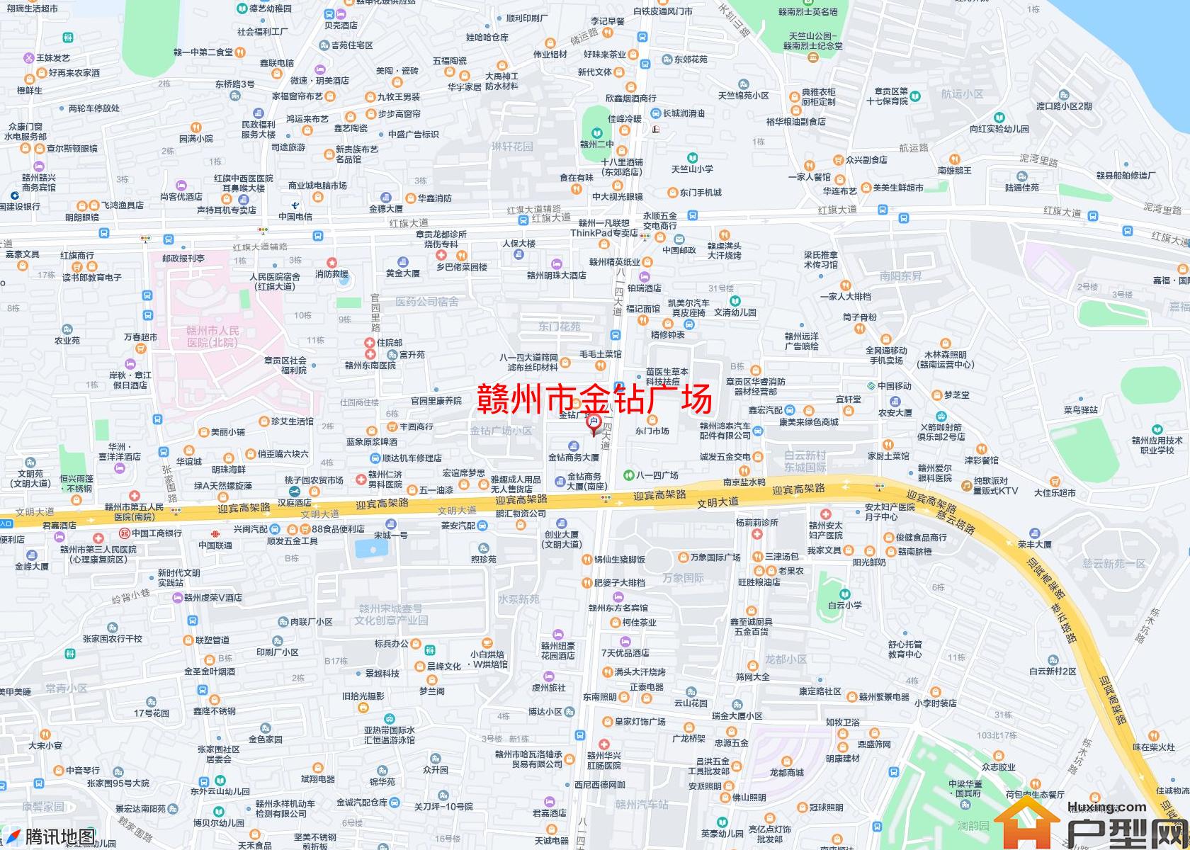 金钻广场小区 - 户型网