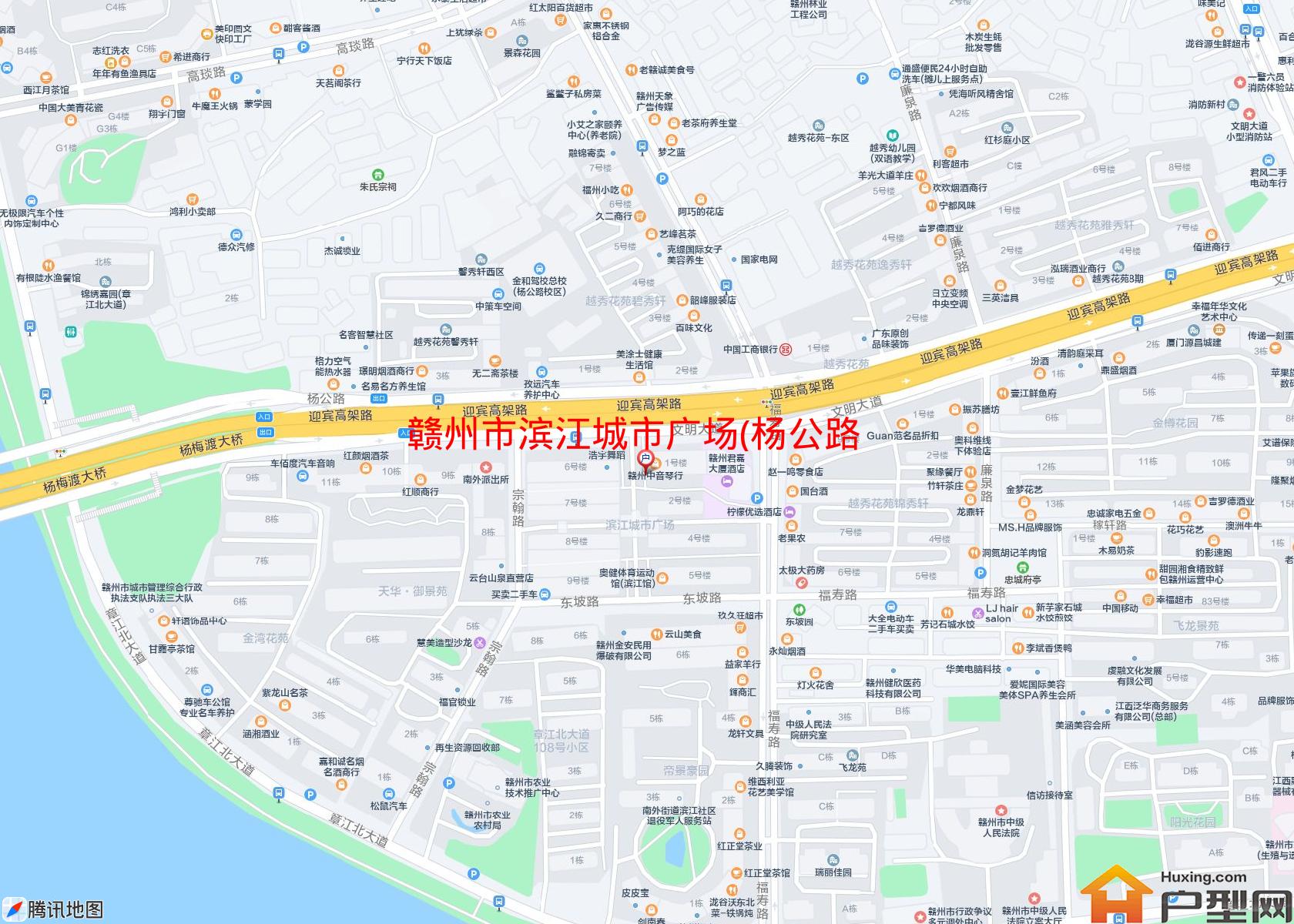 滨江城市广场(杨公路5号)小区 - 户型网