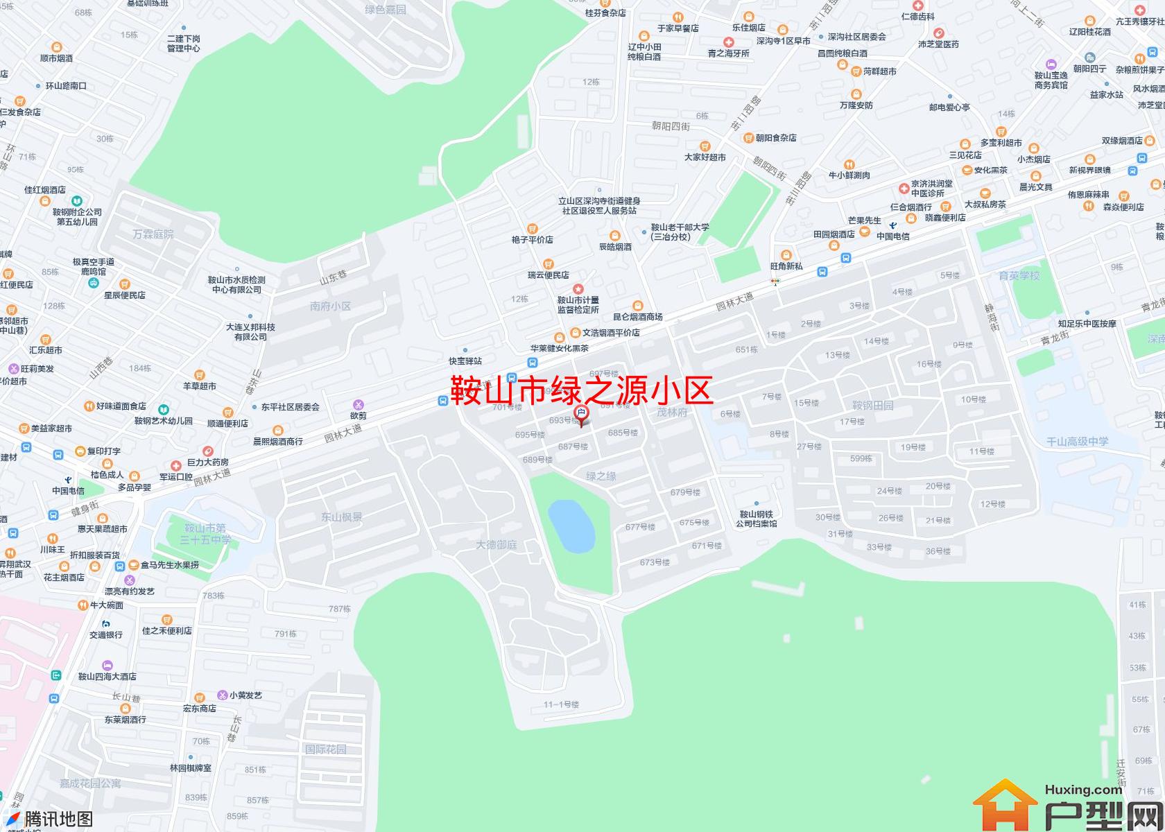 绿之源小区小区 - 户型网