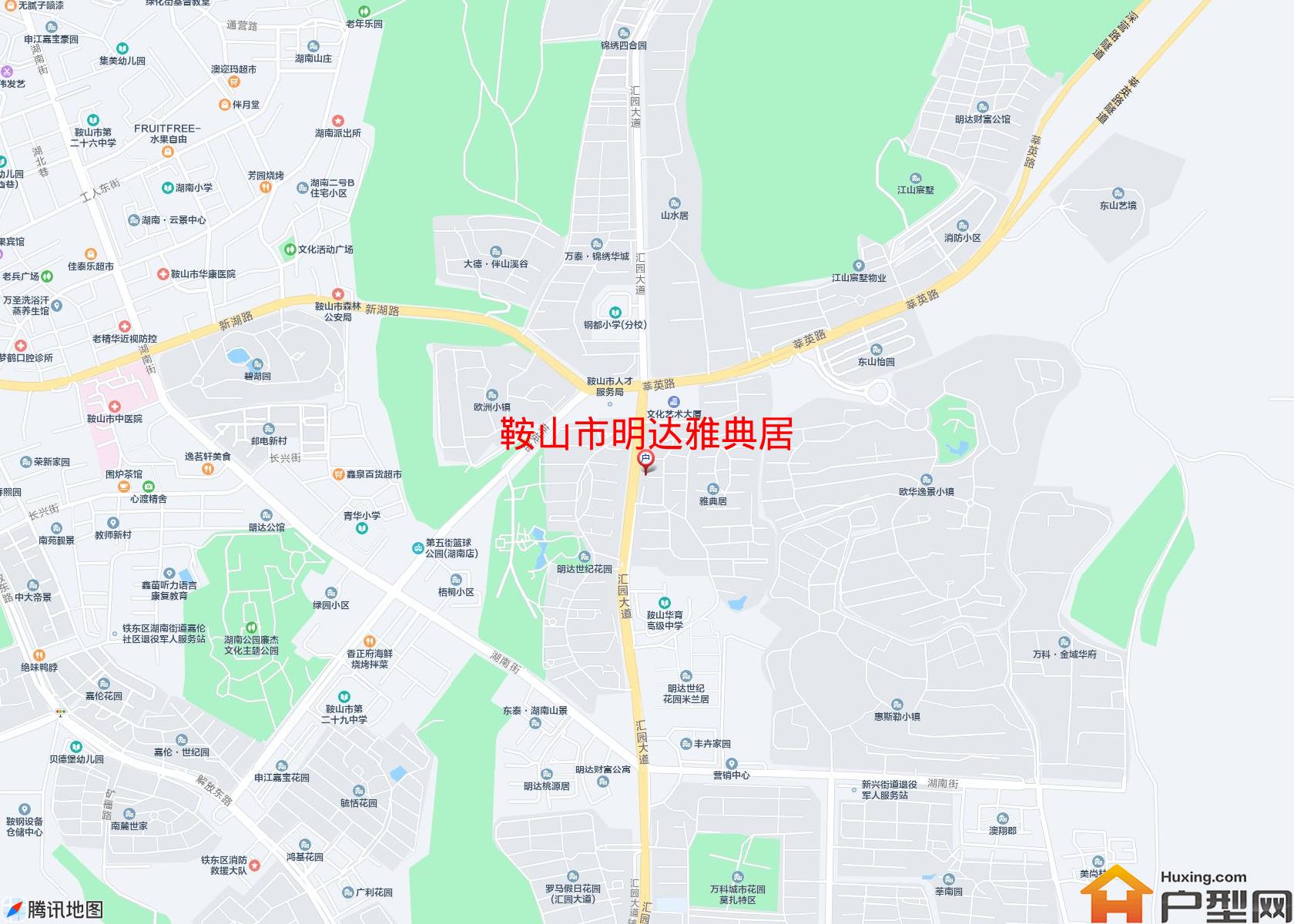 明达雅典居小区 - 户型网