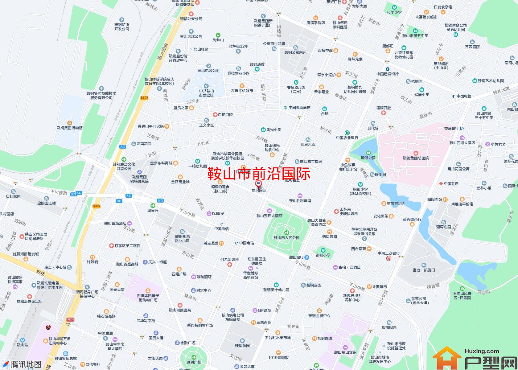 前沿国际小区 - 户型网