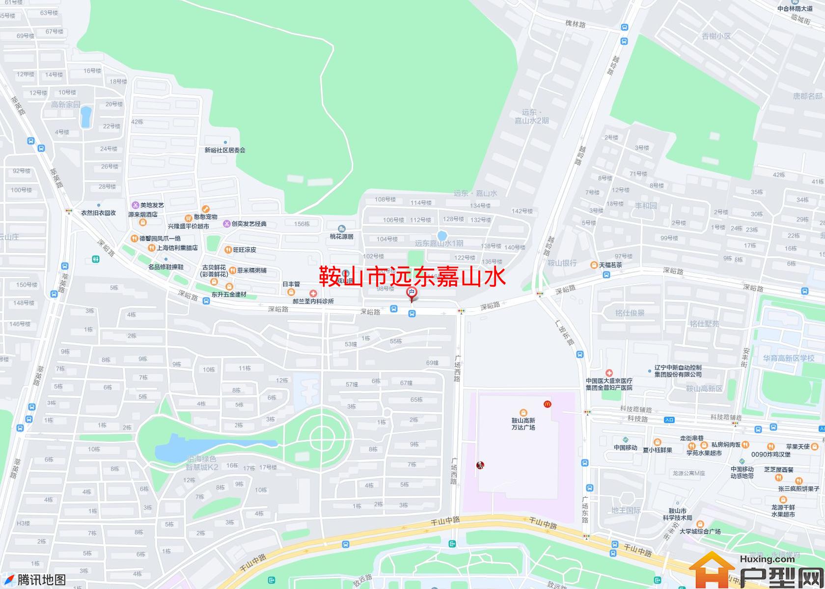 远东嘉山水小区 - 户型网