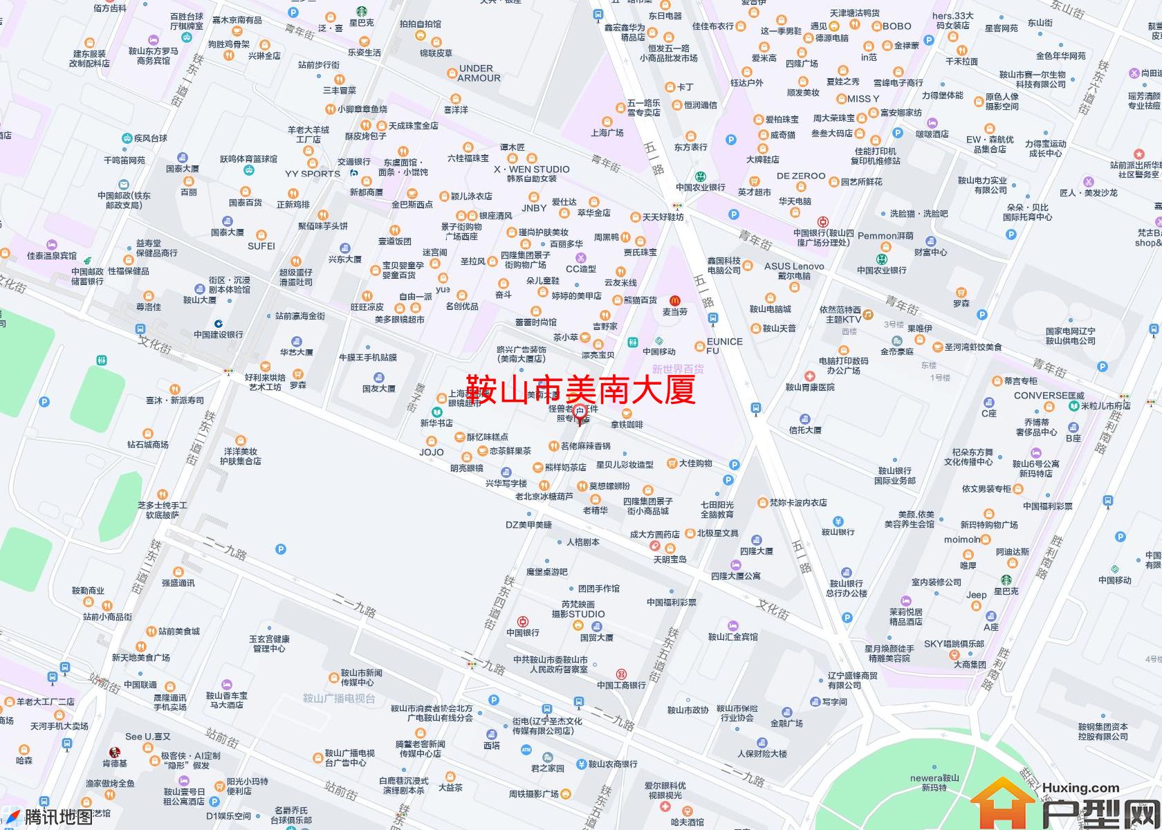 美南大厦小区 - 户型网