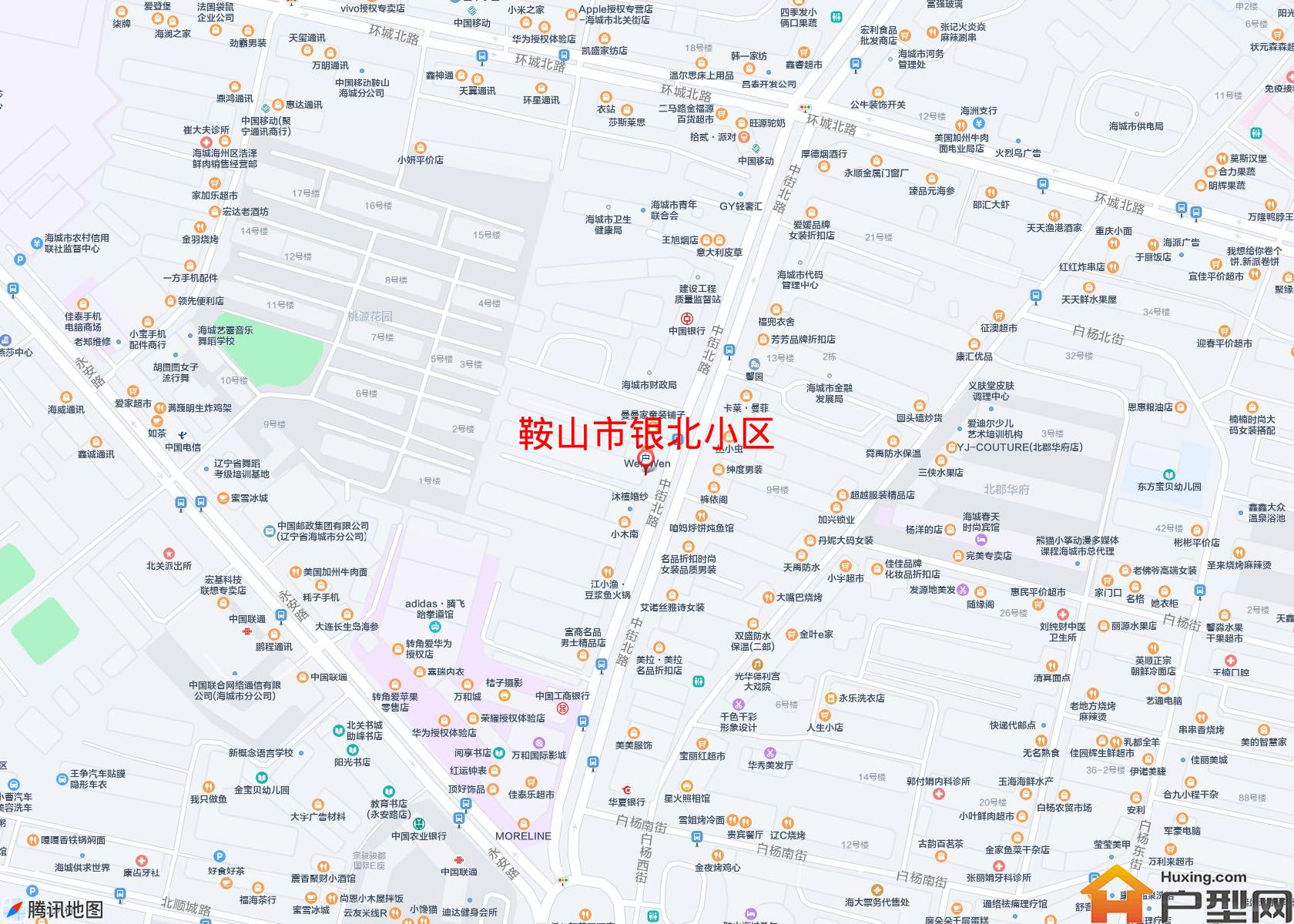 银北小区小区 - 户型网