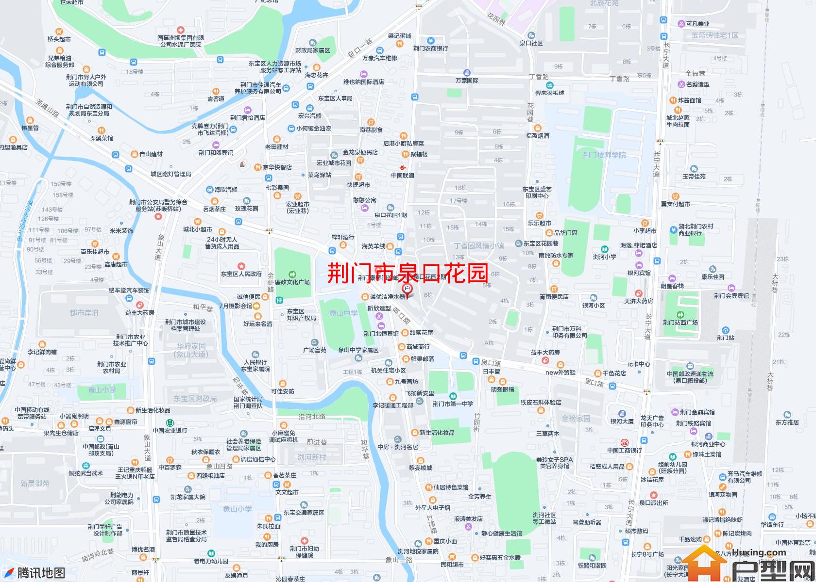 泉口花园小区 - 户型网