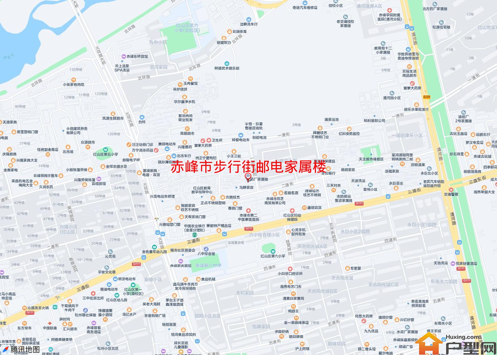 步行街邮电家属楼小区 - 户型网