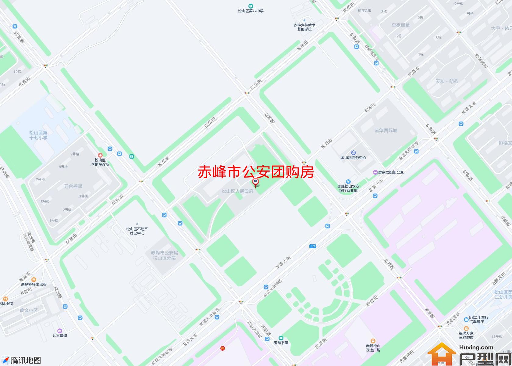 公安团购房小区 - 户型网