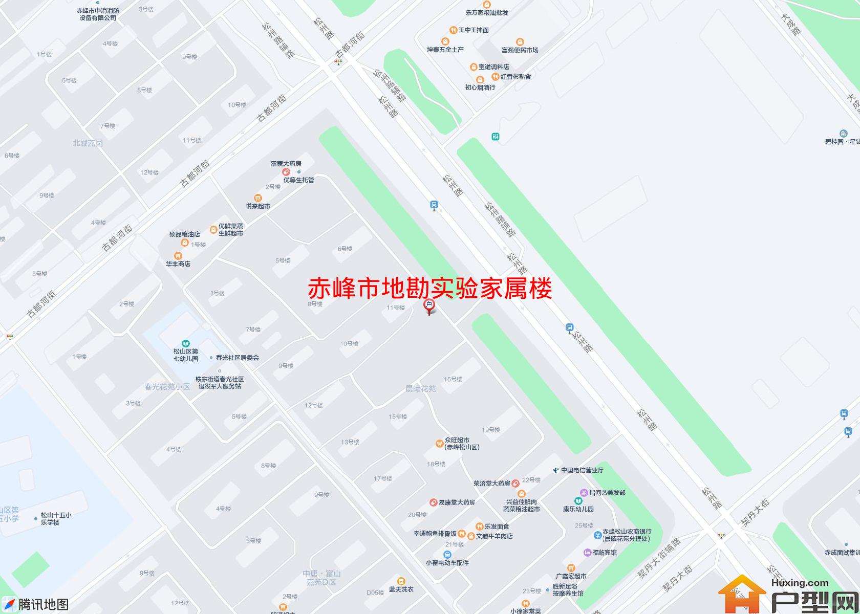 地勘实验家属楼小区 - 户型网