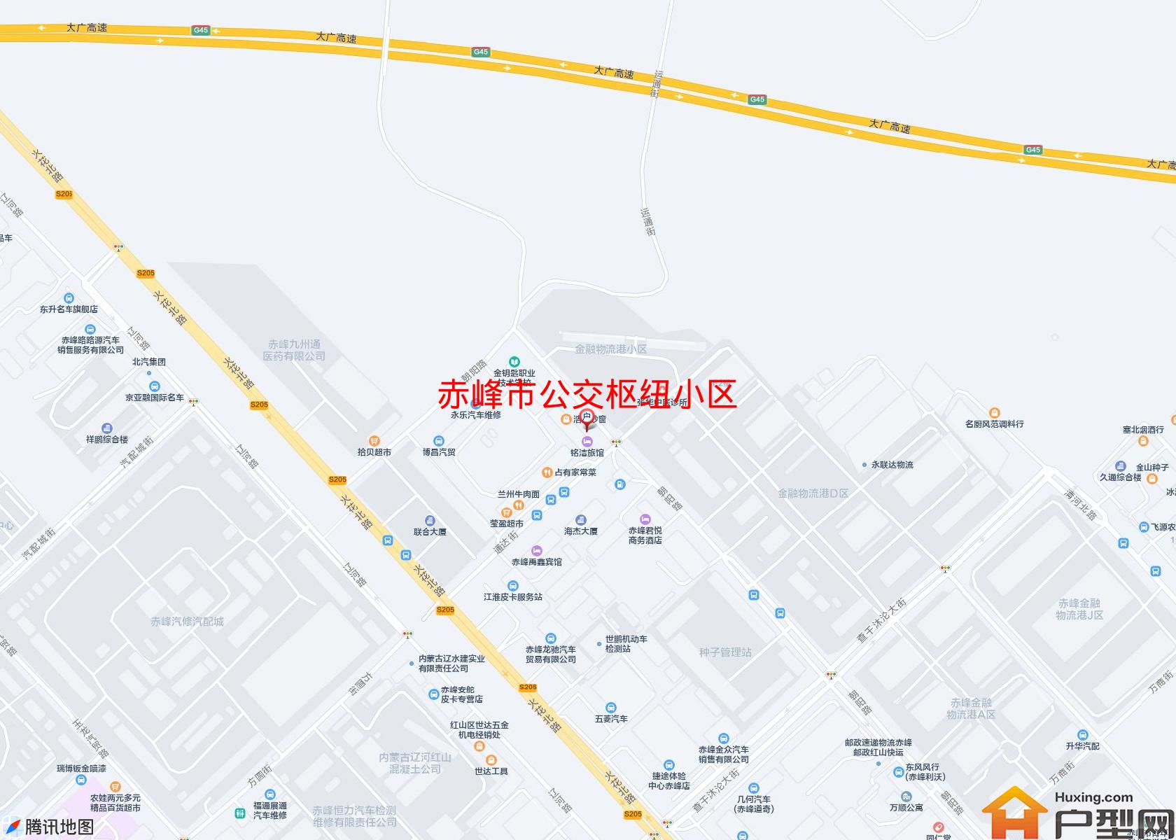 公交枢纽小区小区 - 户型网