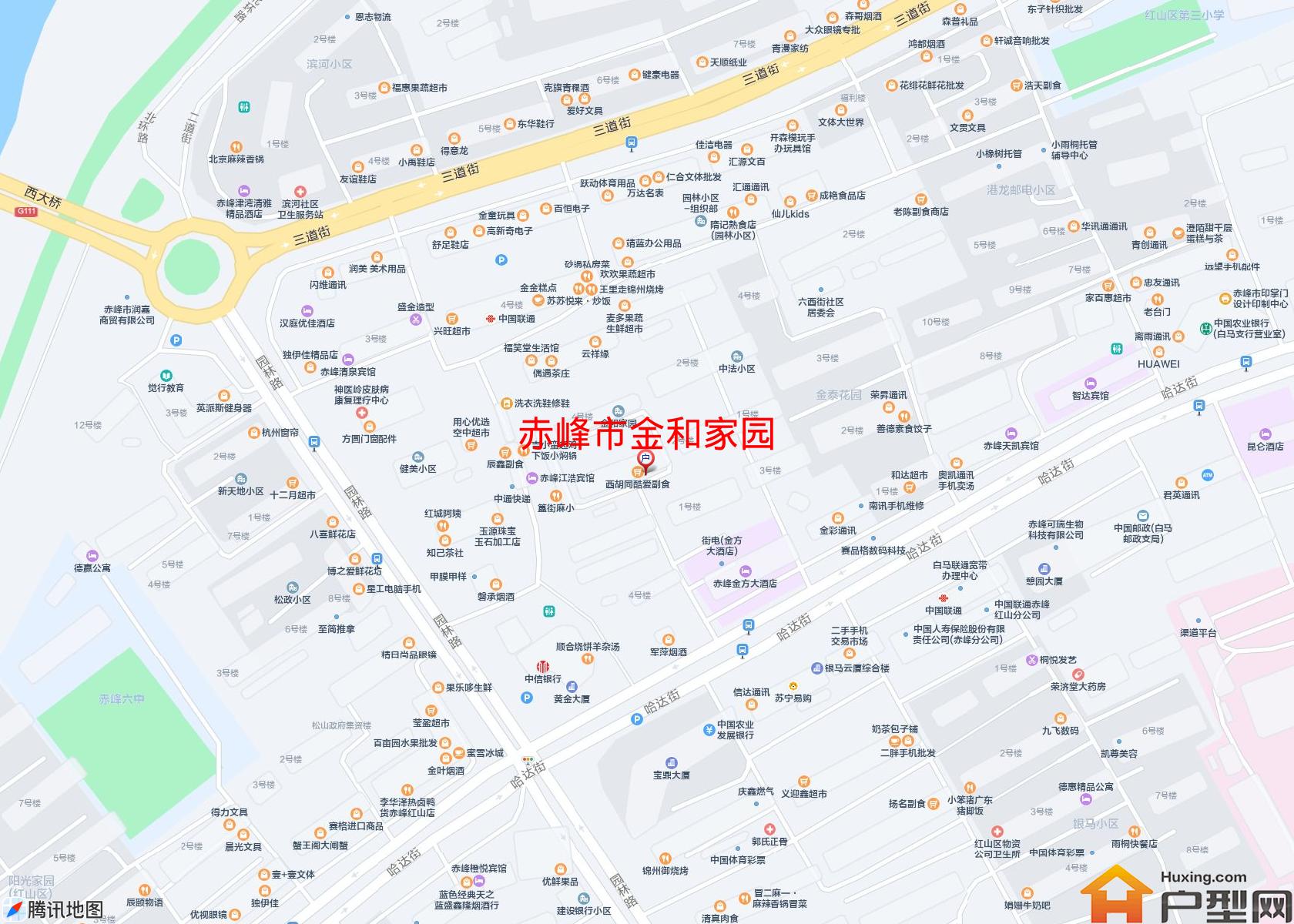 金和家园小区 - 户型网