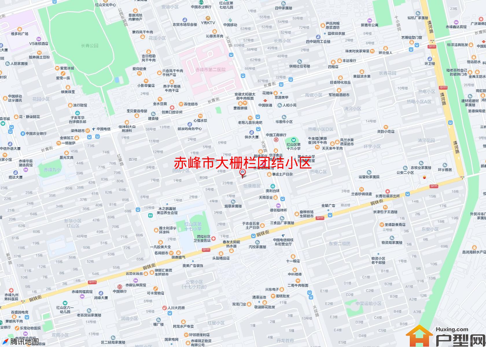 大栅栏团结小区小区 - 户型网
