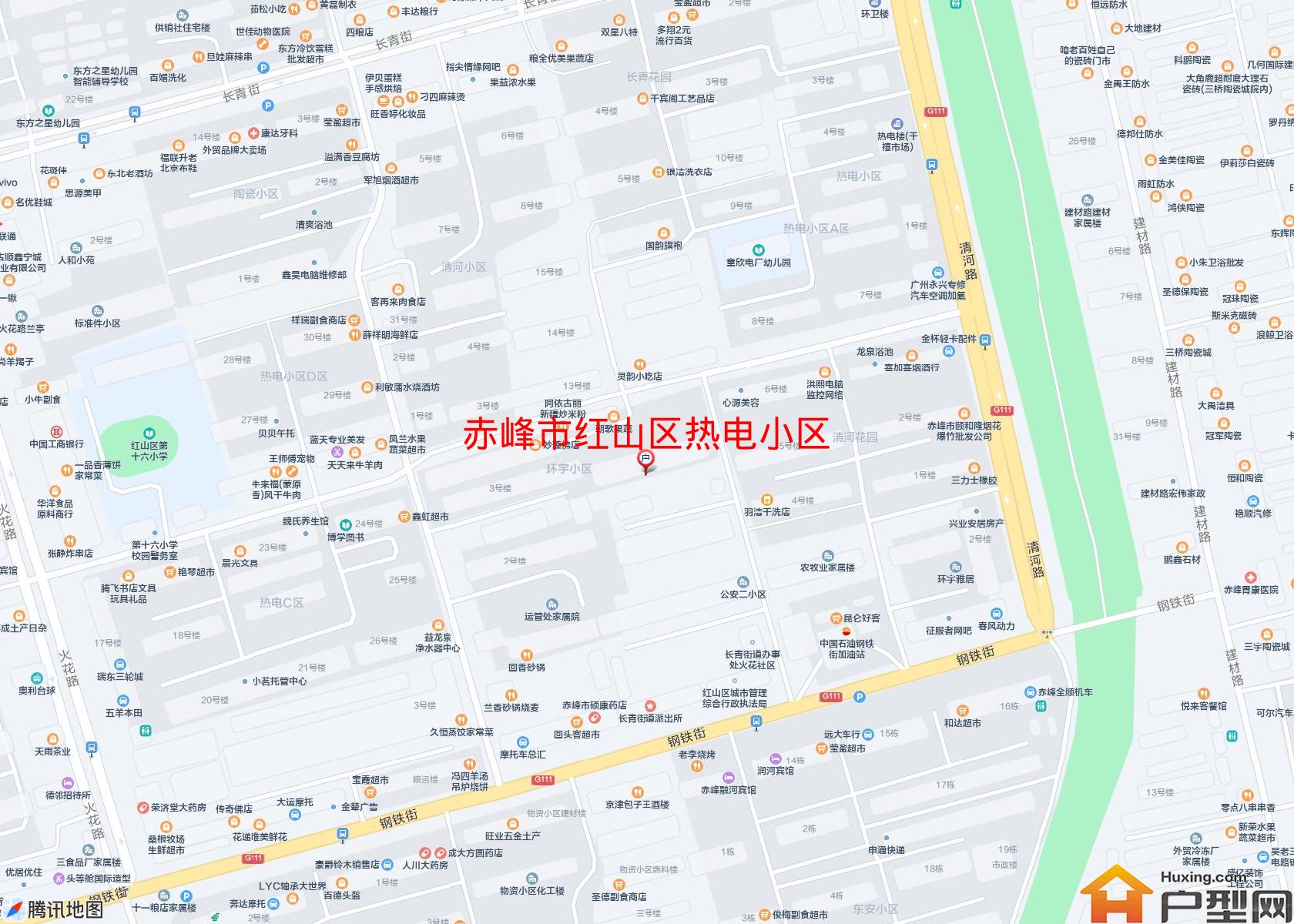 红山区热电小区小区 - 户型网