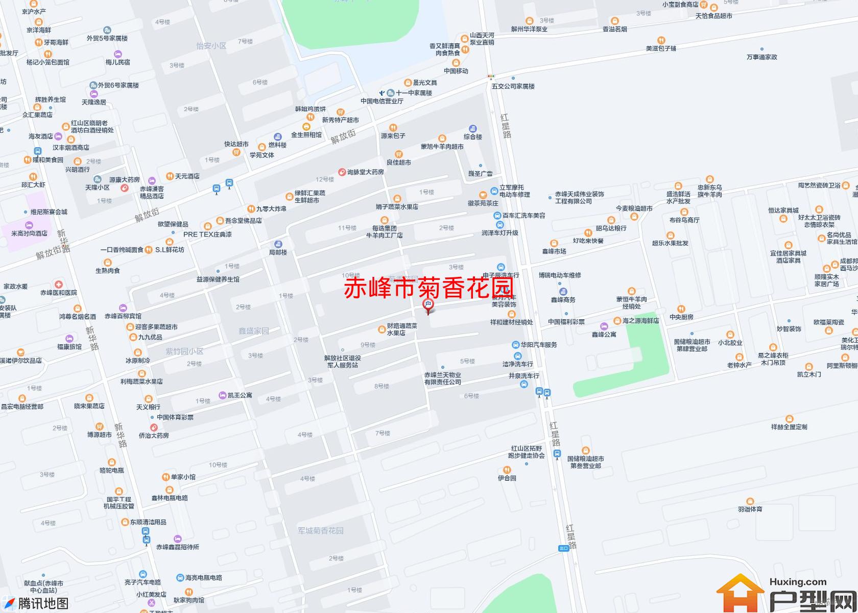 菊香花园小区 - 户型网