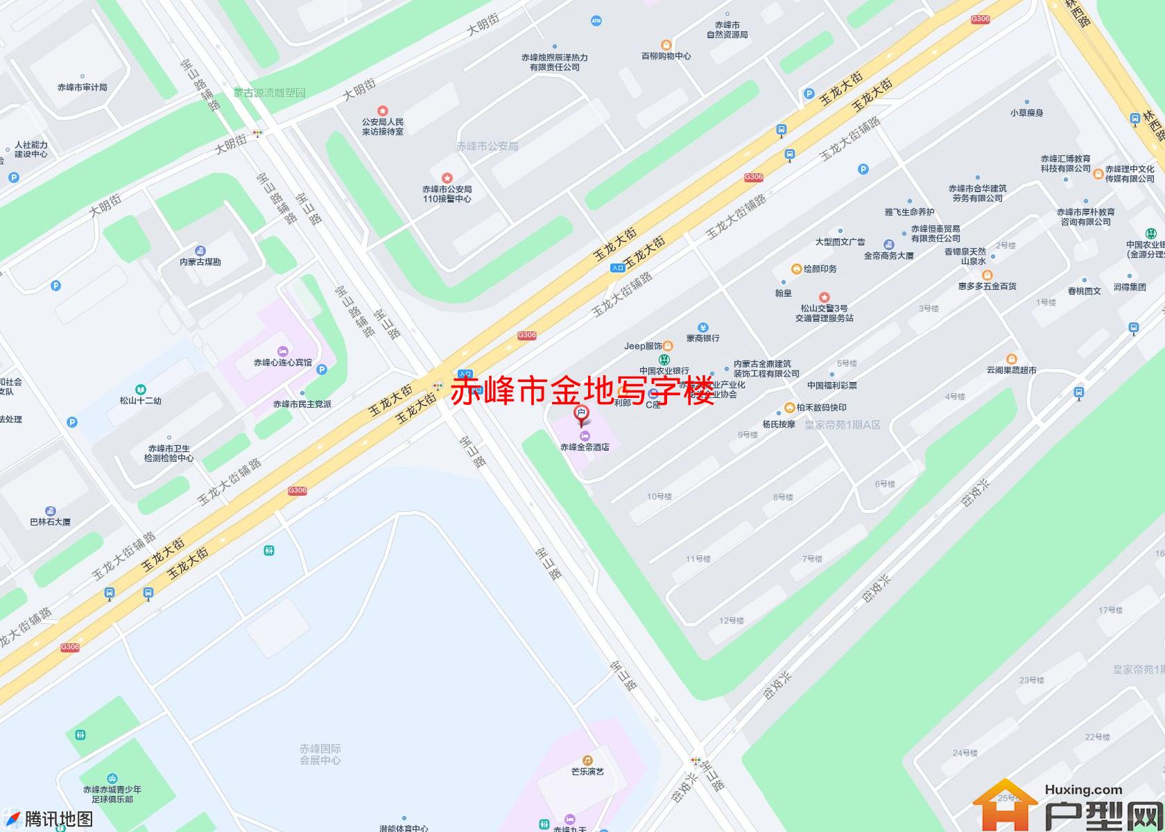 金地写字楼小区 - 户型网
