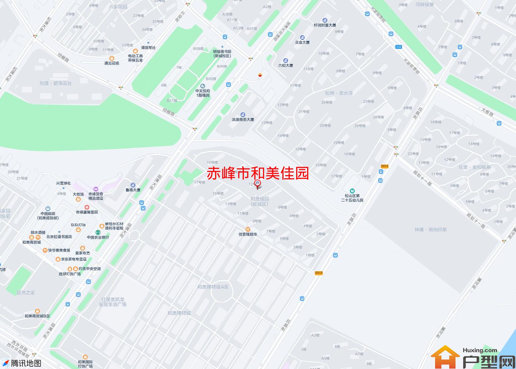 和美佳园小区 - 户型网