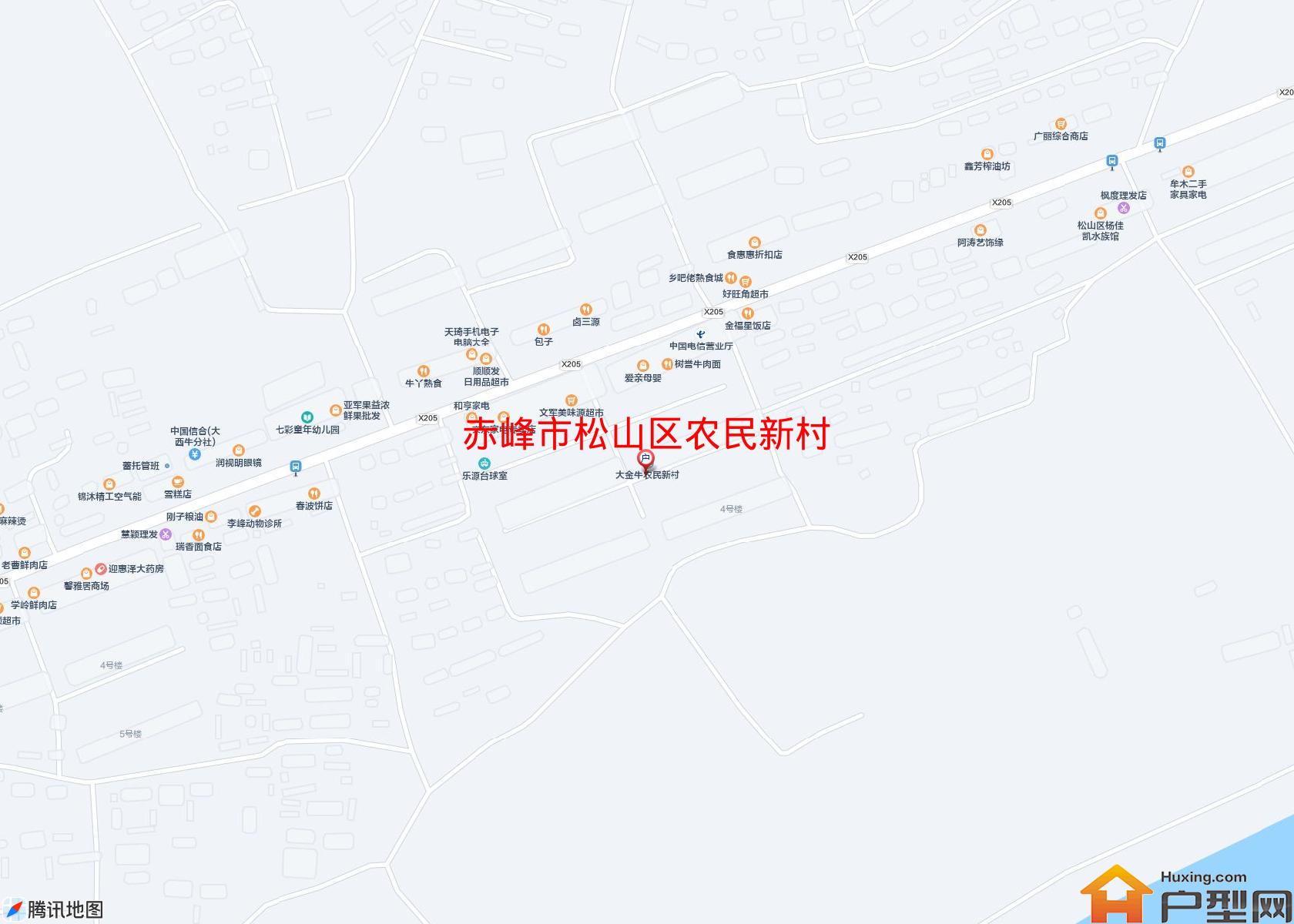 松山区农民新村小区 - 户型网