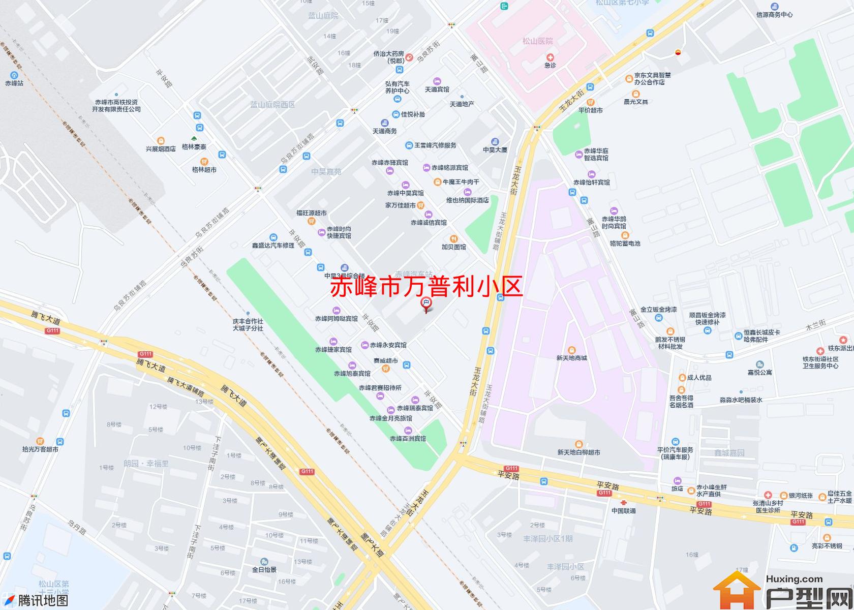 万普利小区小区 - 户型网