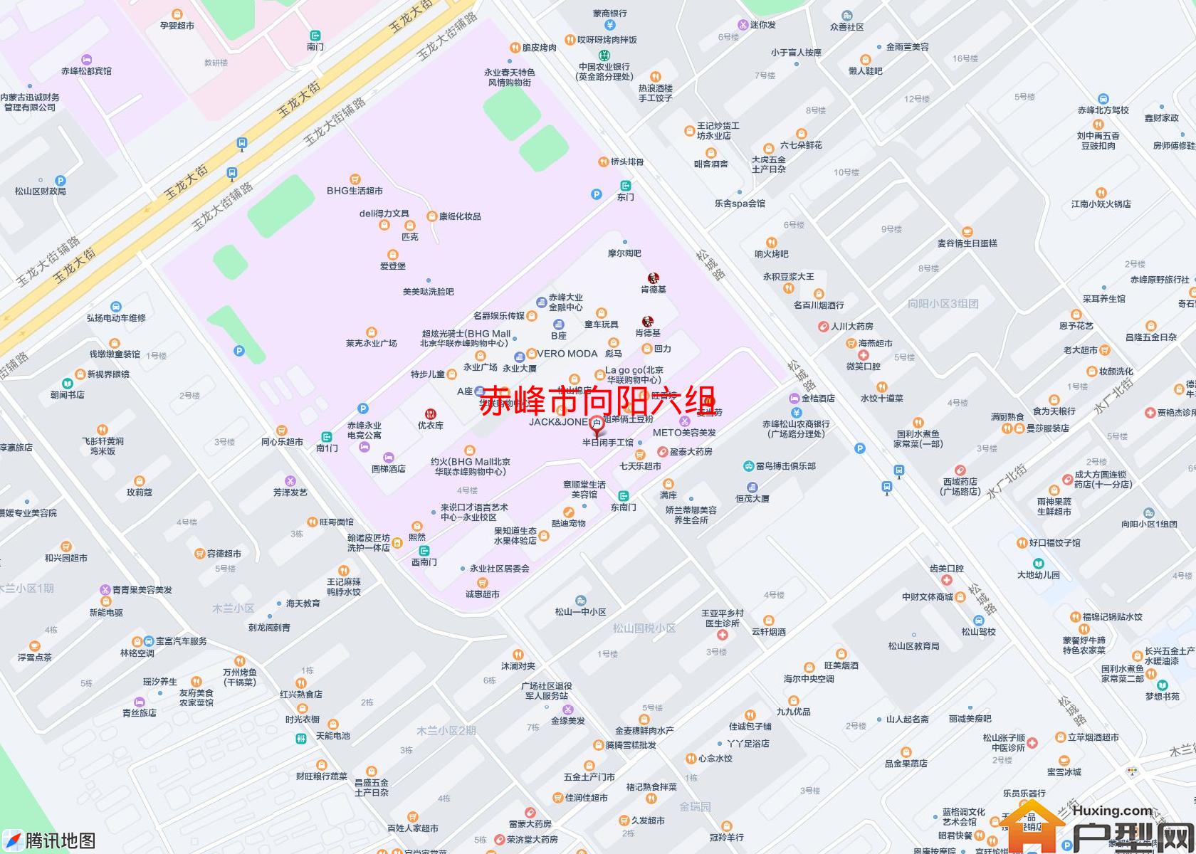 向阳六组小区 - 户型网