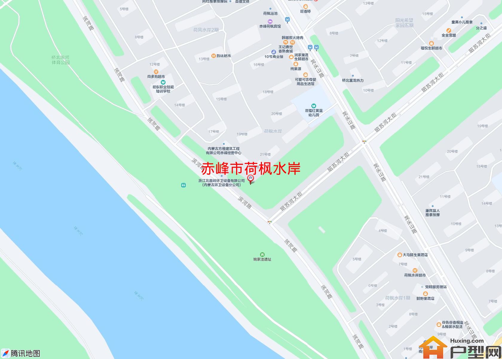 荷枫水岸小区 - 户型网