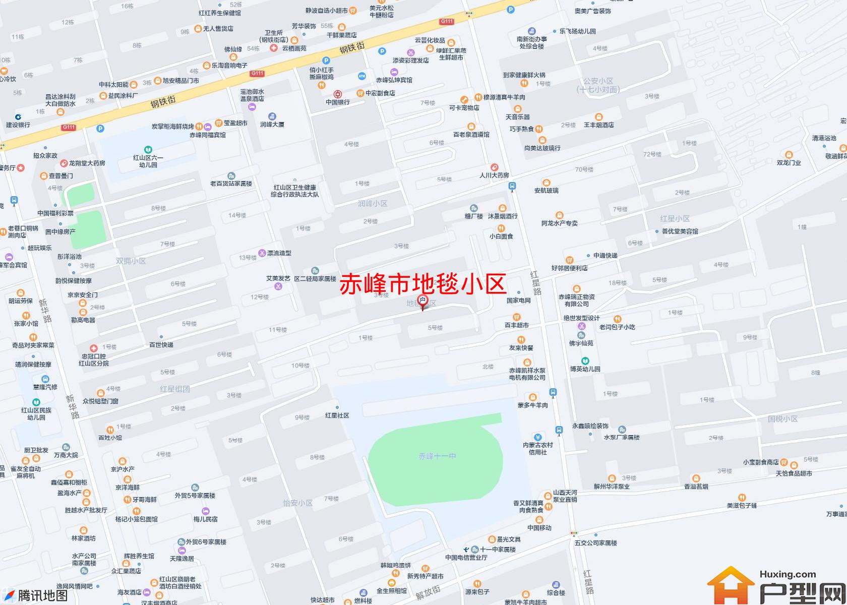 地毯小区小区 - 户型网
