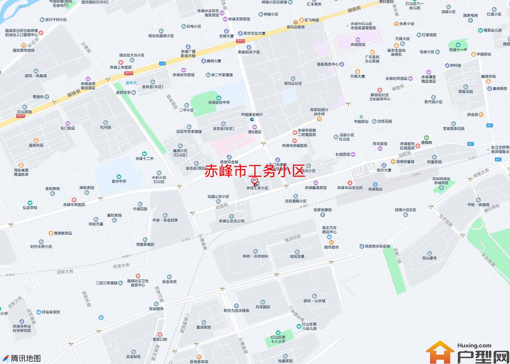工务小区小区 - 户型网