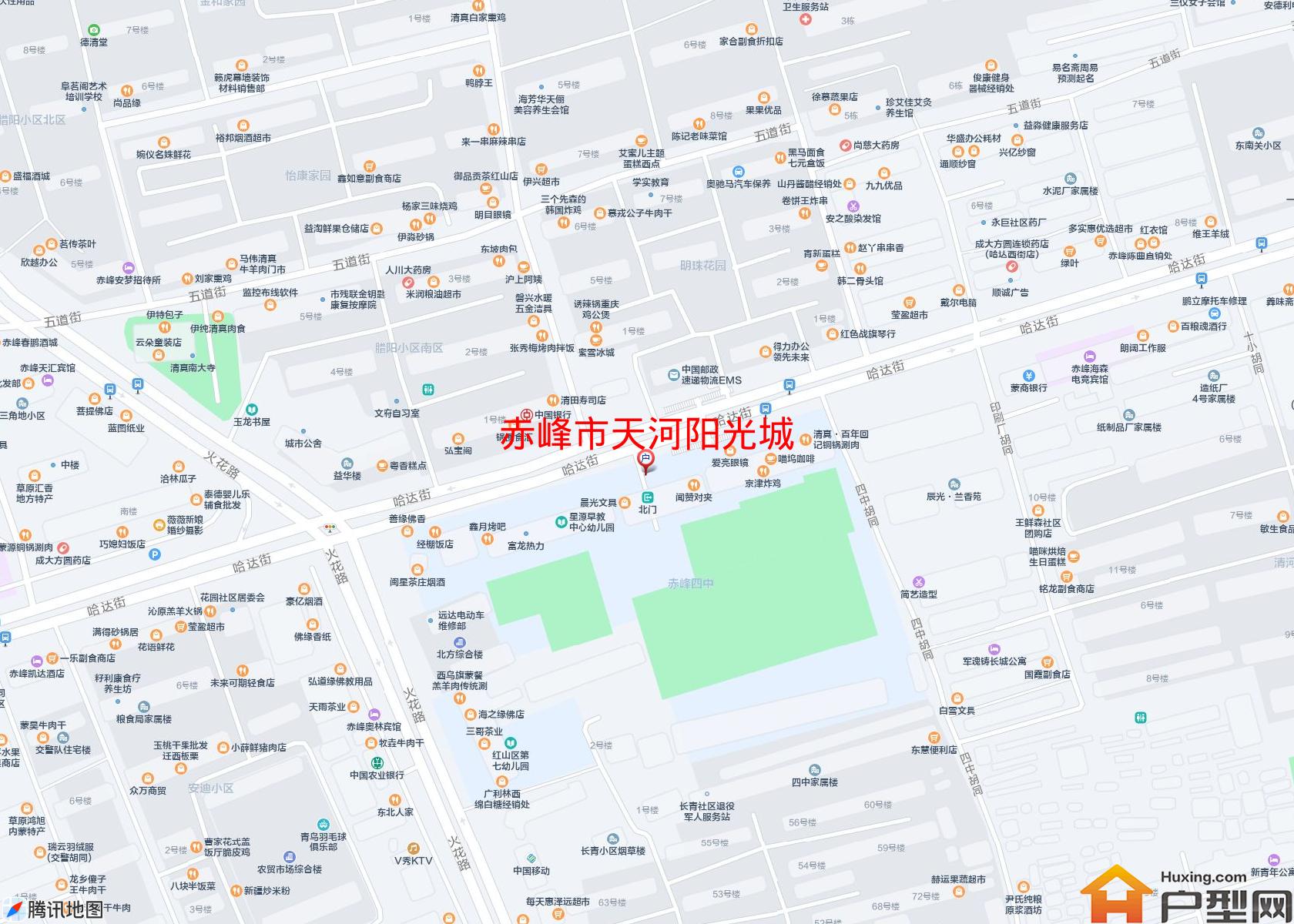 天河阳光城小区 - 户型网