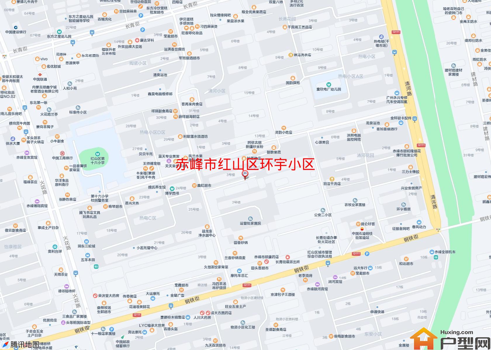 红山区环宇小区小区 - 户型网