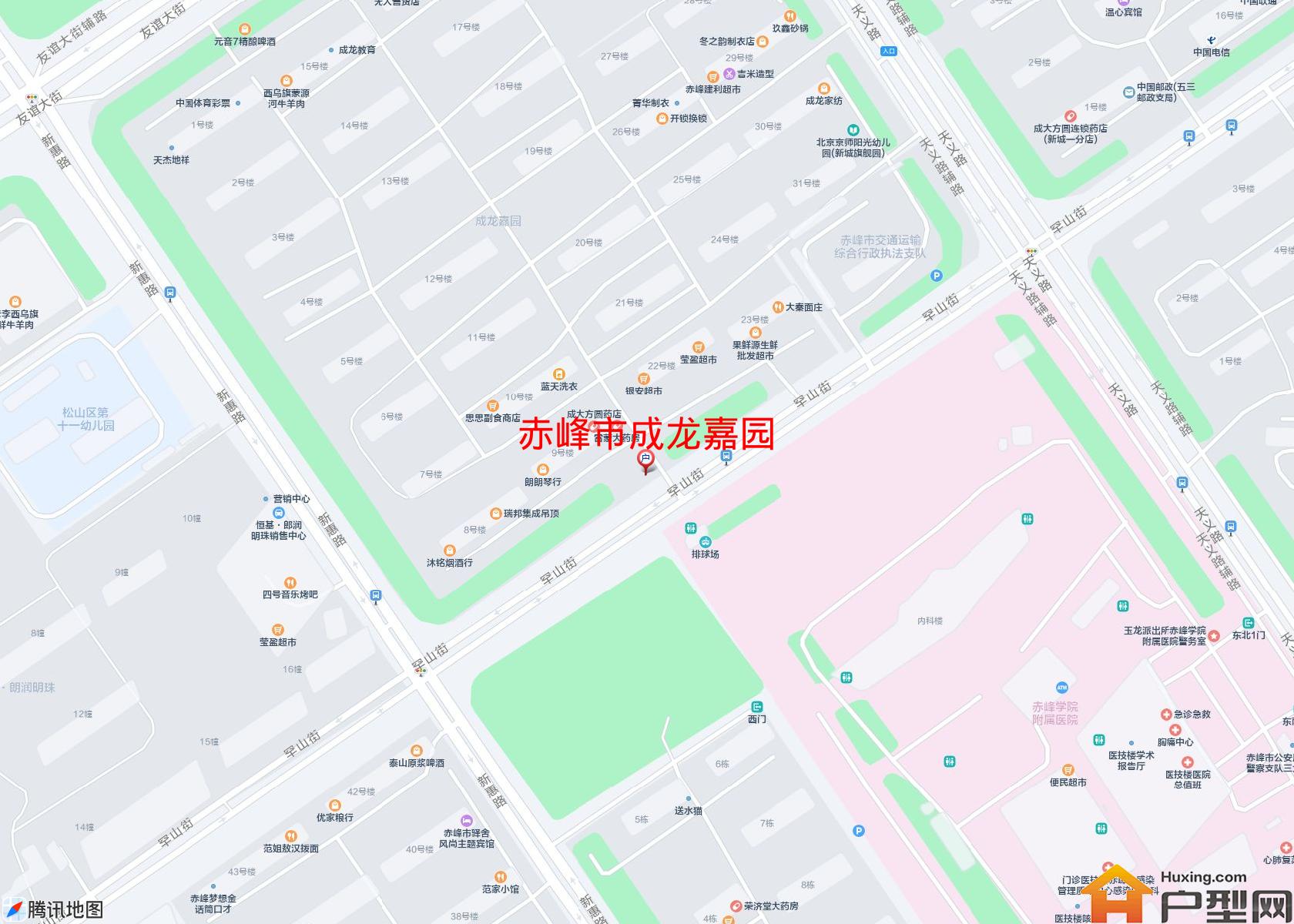 成龙嘉园小区 - 户型网