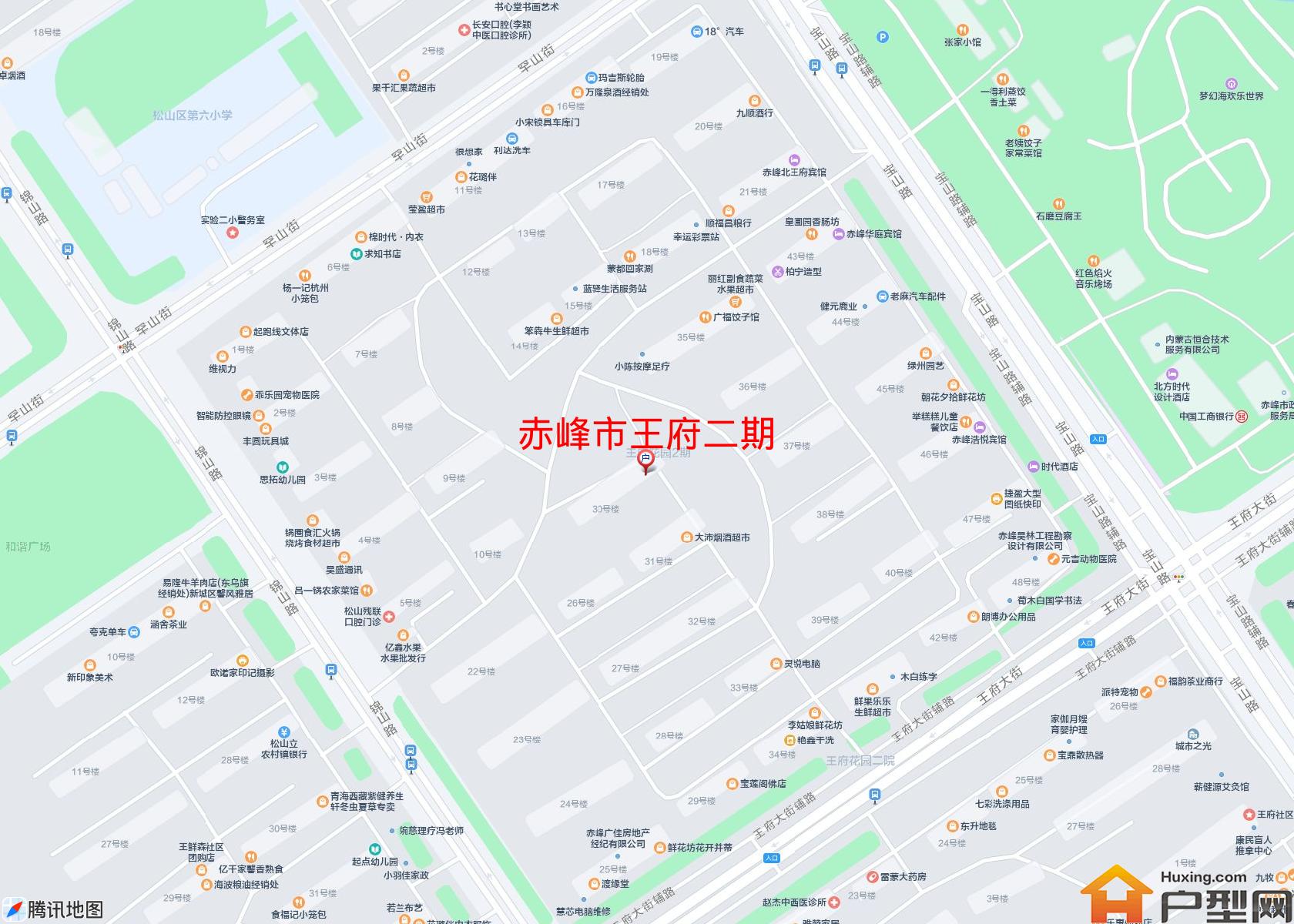 王府二期小区 - 户型网
