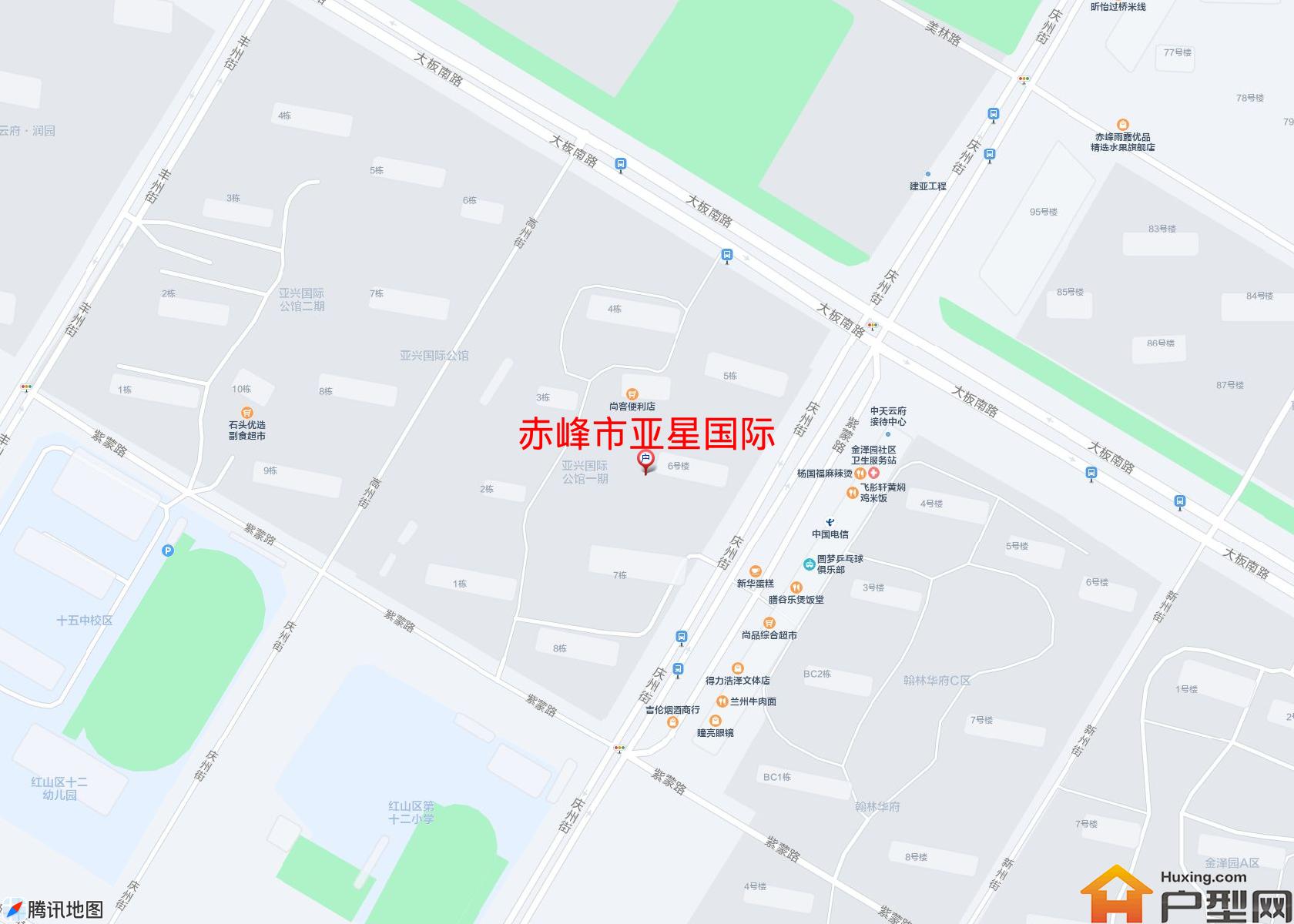 亚星国际小区 - 户型网