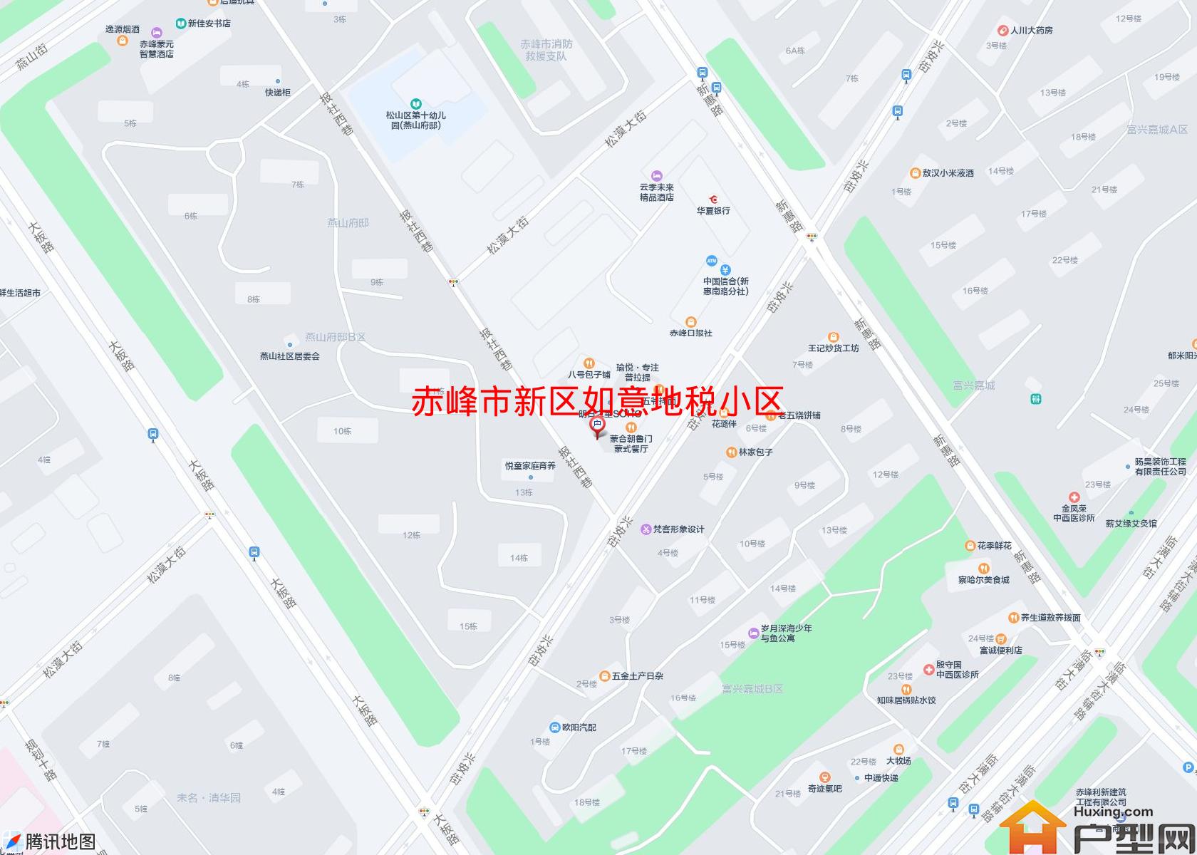 新区如意地税小区小区 - 户型网