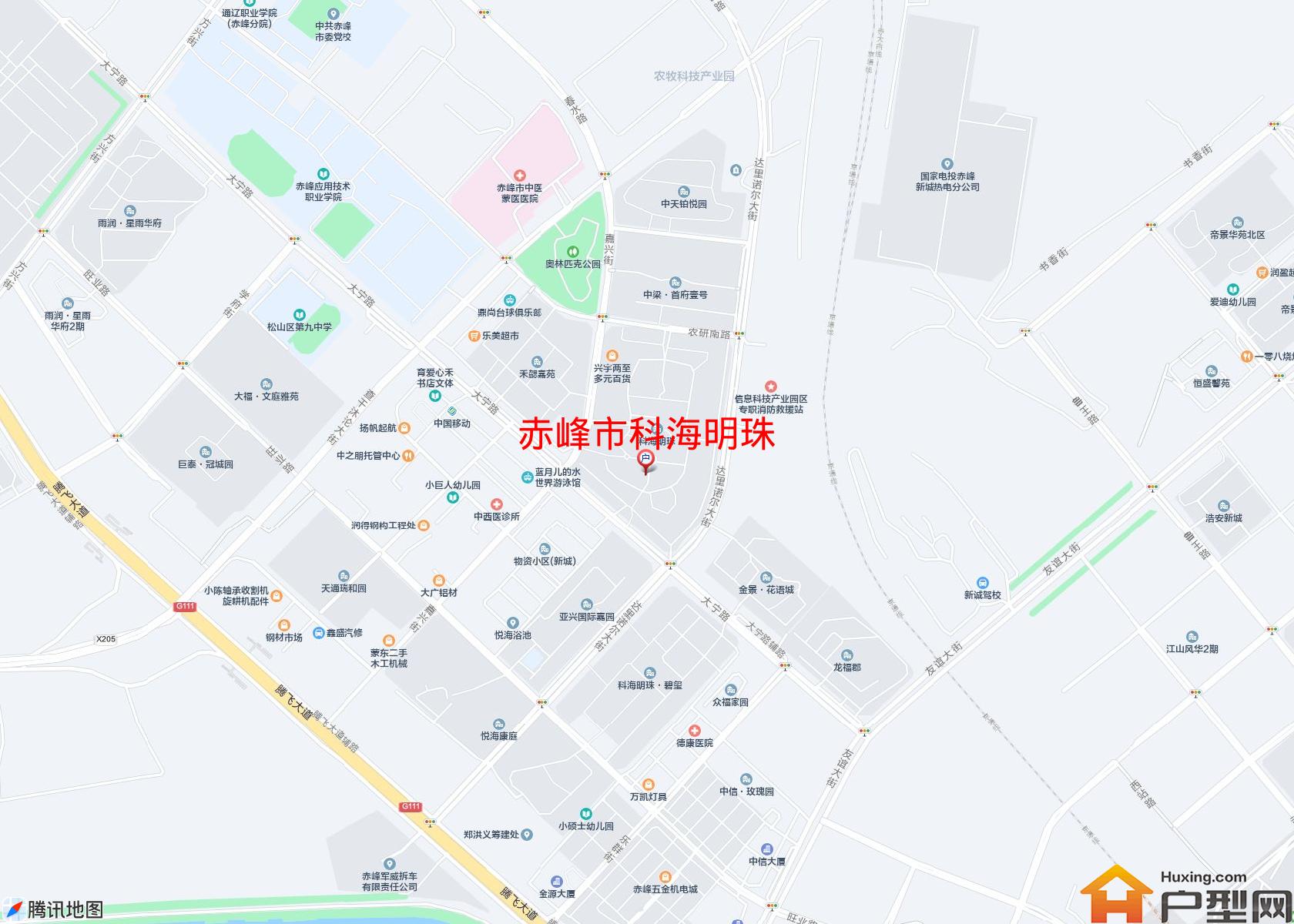 科海明珠小区 - 户型网